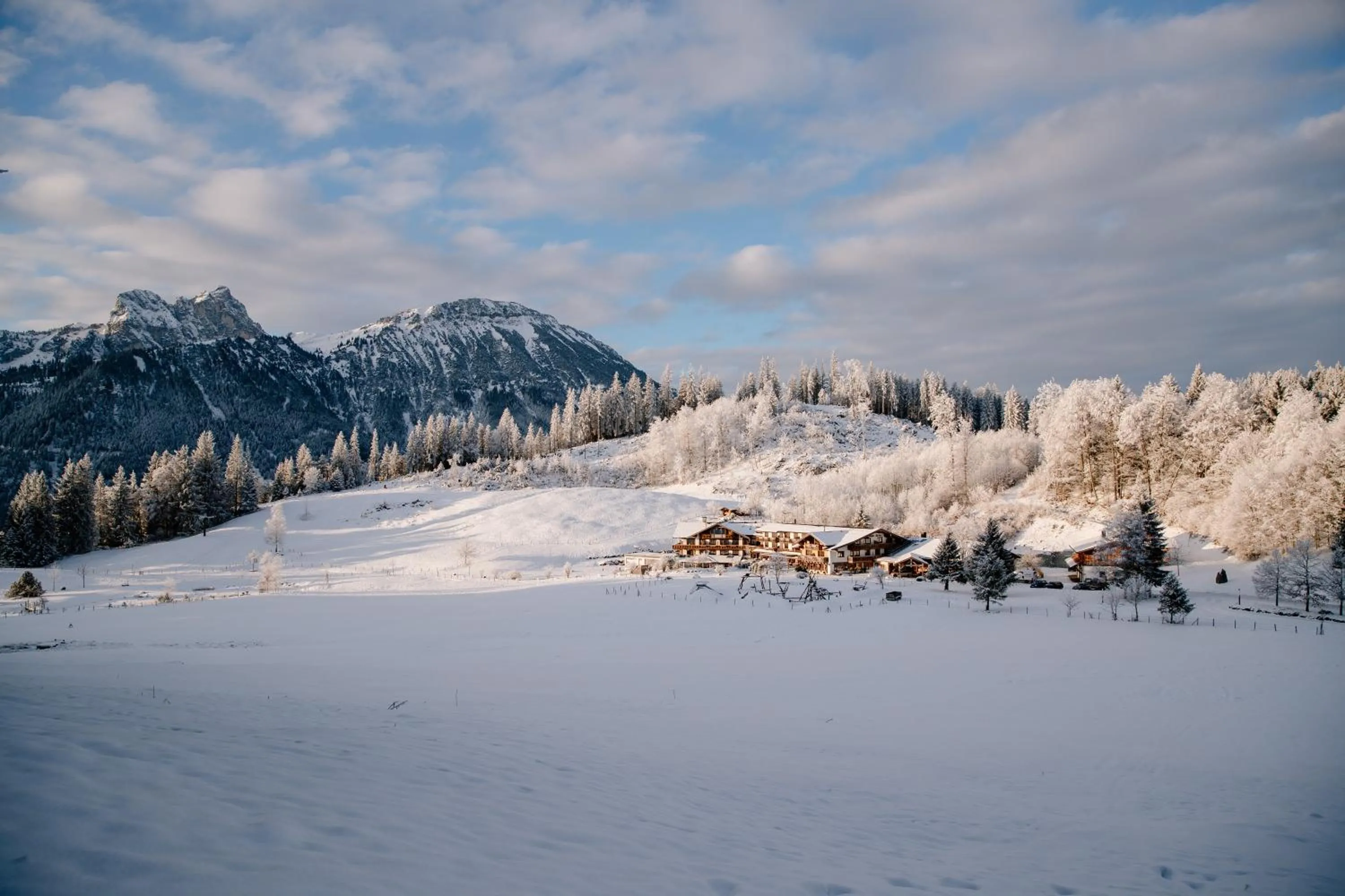 Property building in Berghotel Schlossanger Alp