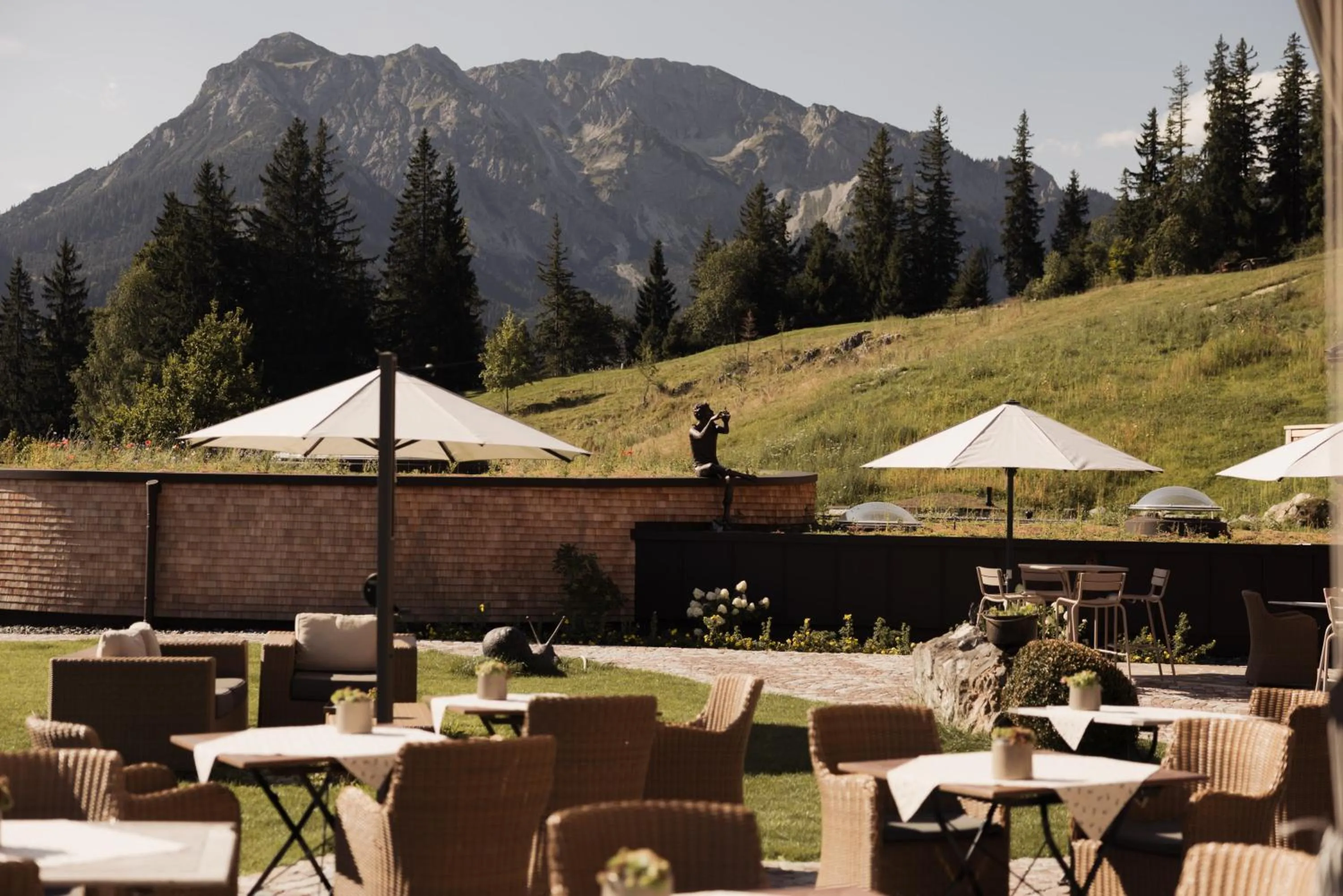Restaurant/places to eat in Berghotel Schlossanger Alp