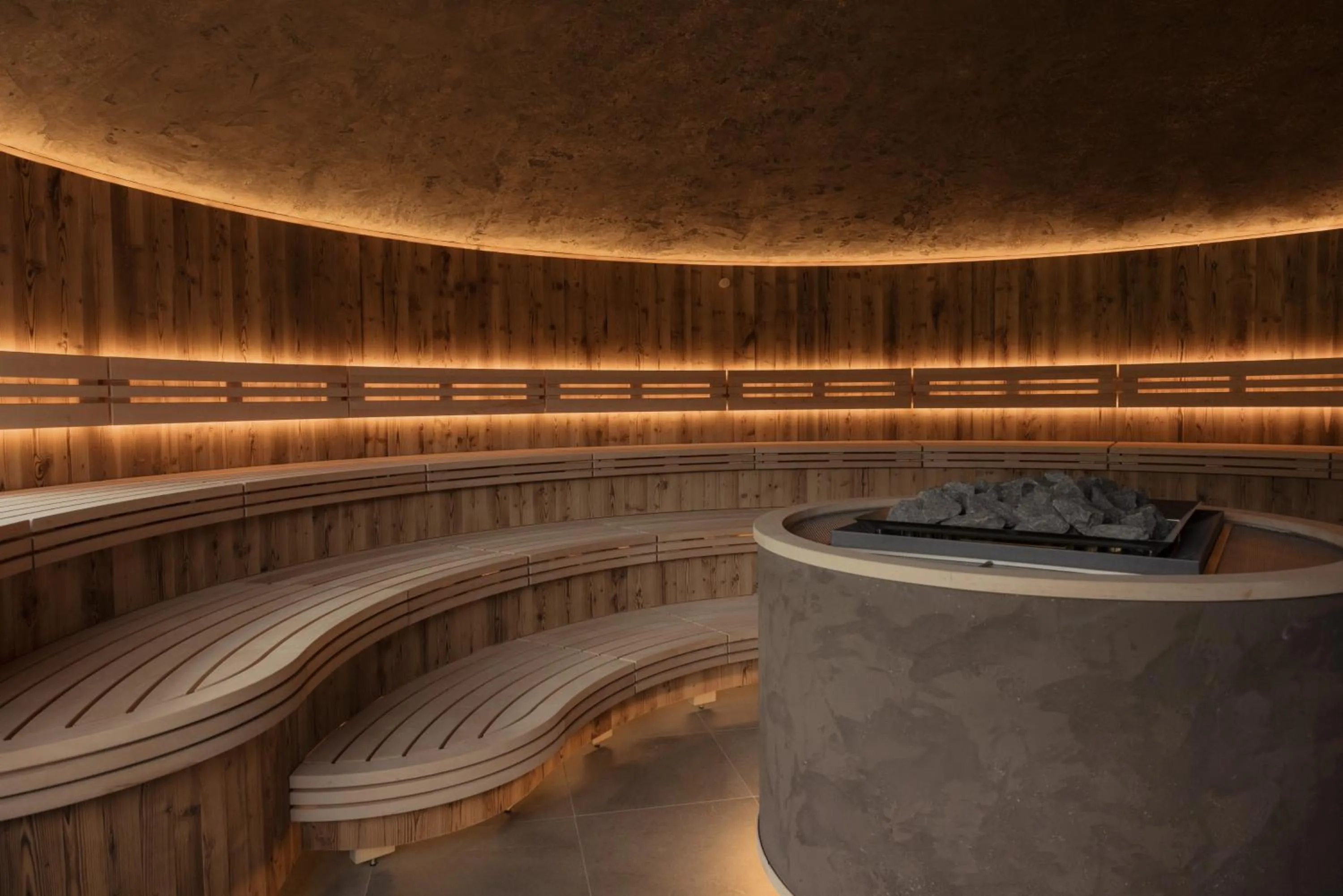 Sauna in Berghotel Schlossanger Alp