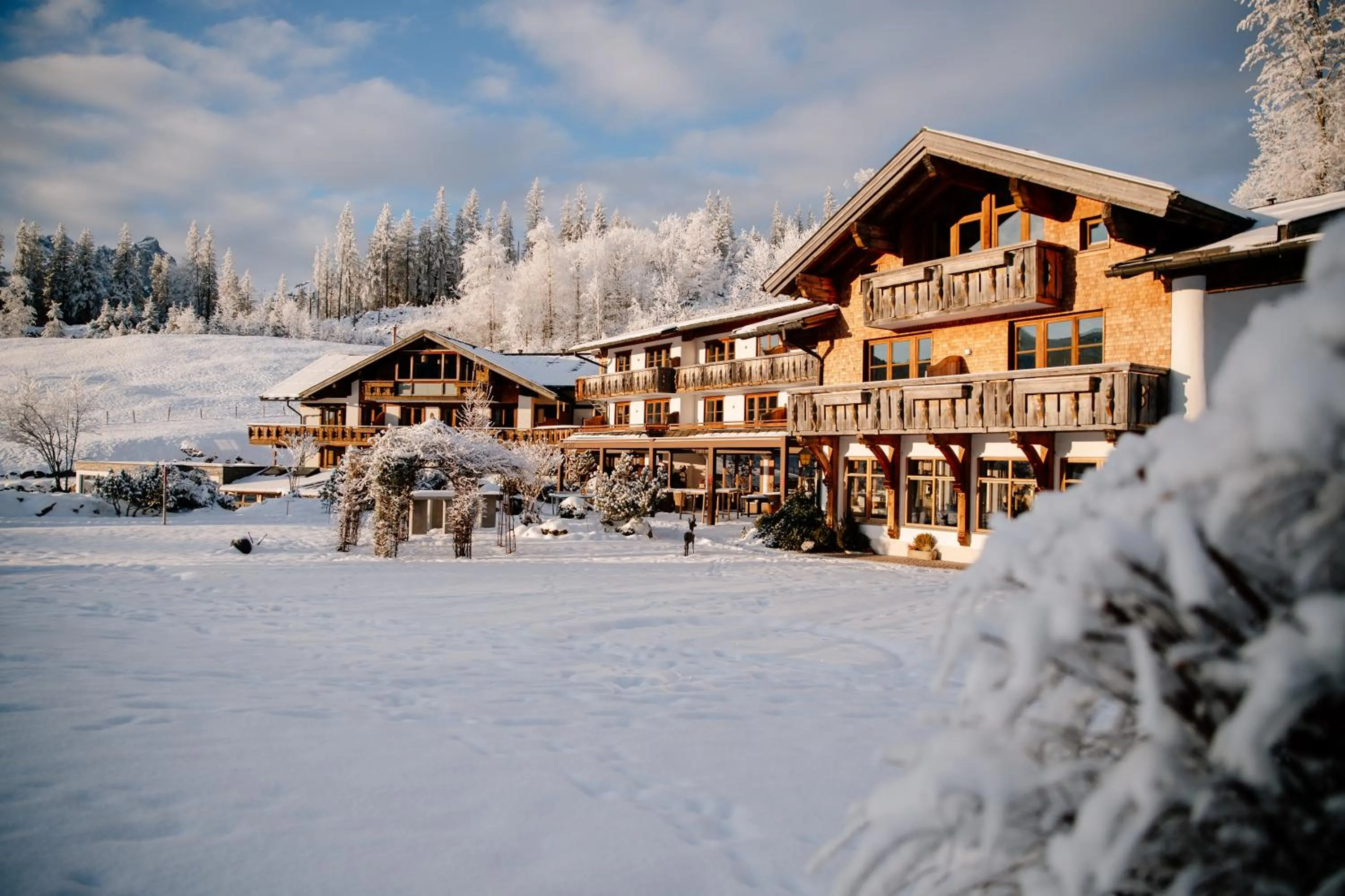 Property building in Berghotel Schlossanger Alp