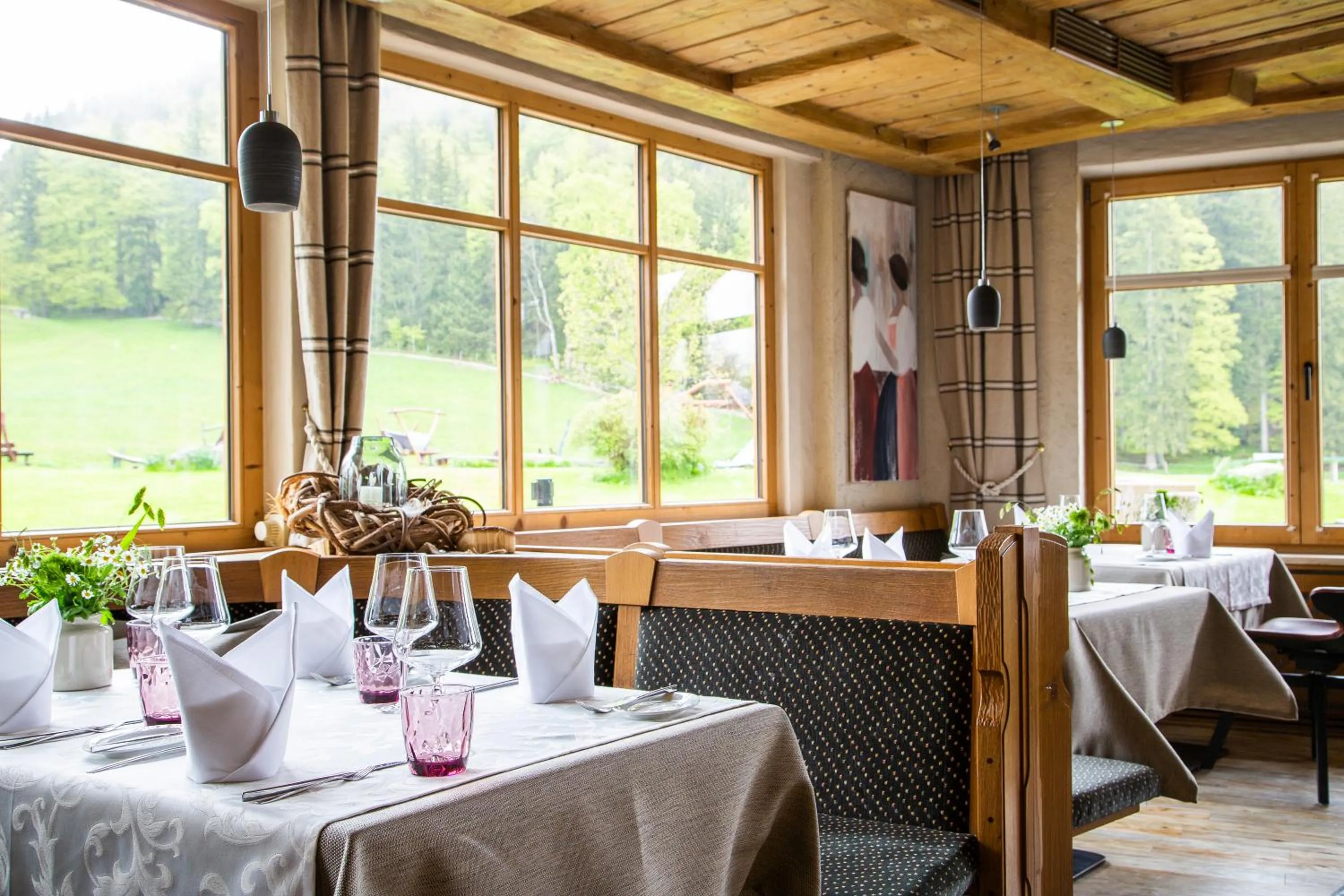 Restaurant/places to eat in Berghotel Schlossanger Alp