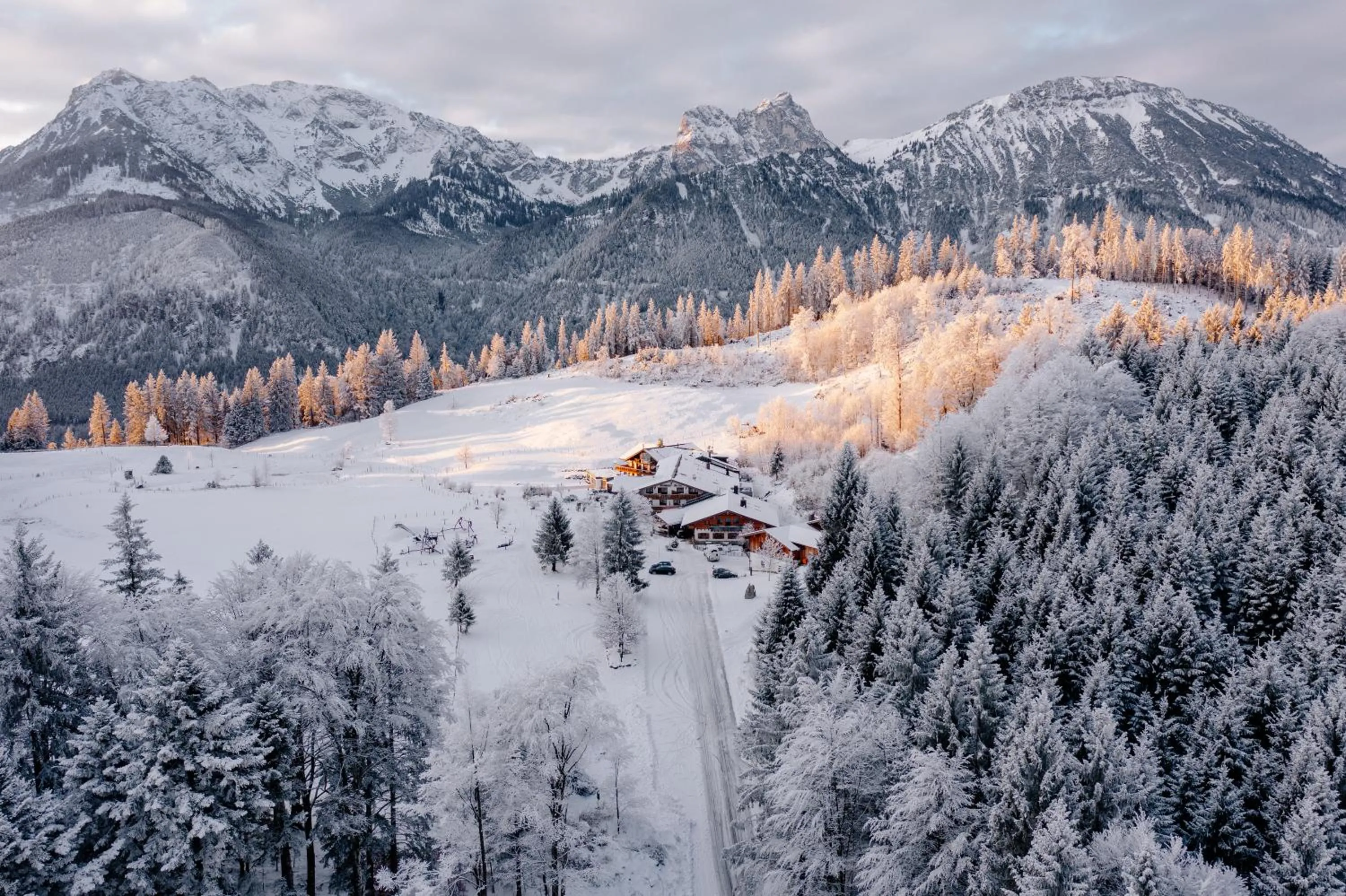 Winter in Berghotel Schlossanger Alp