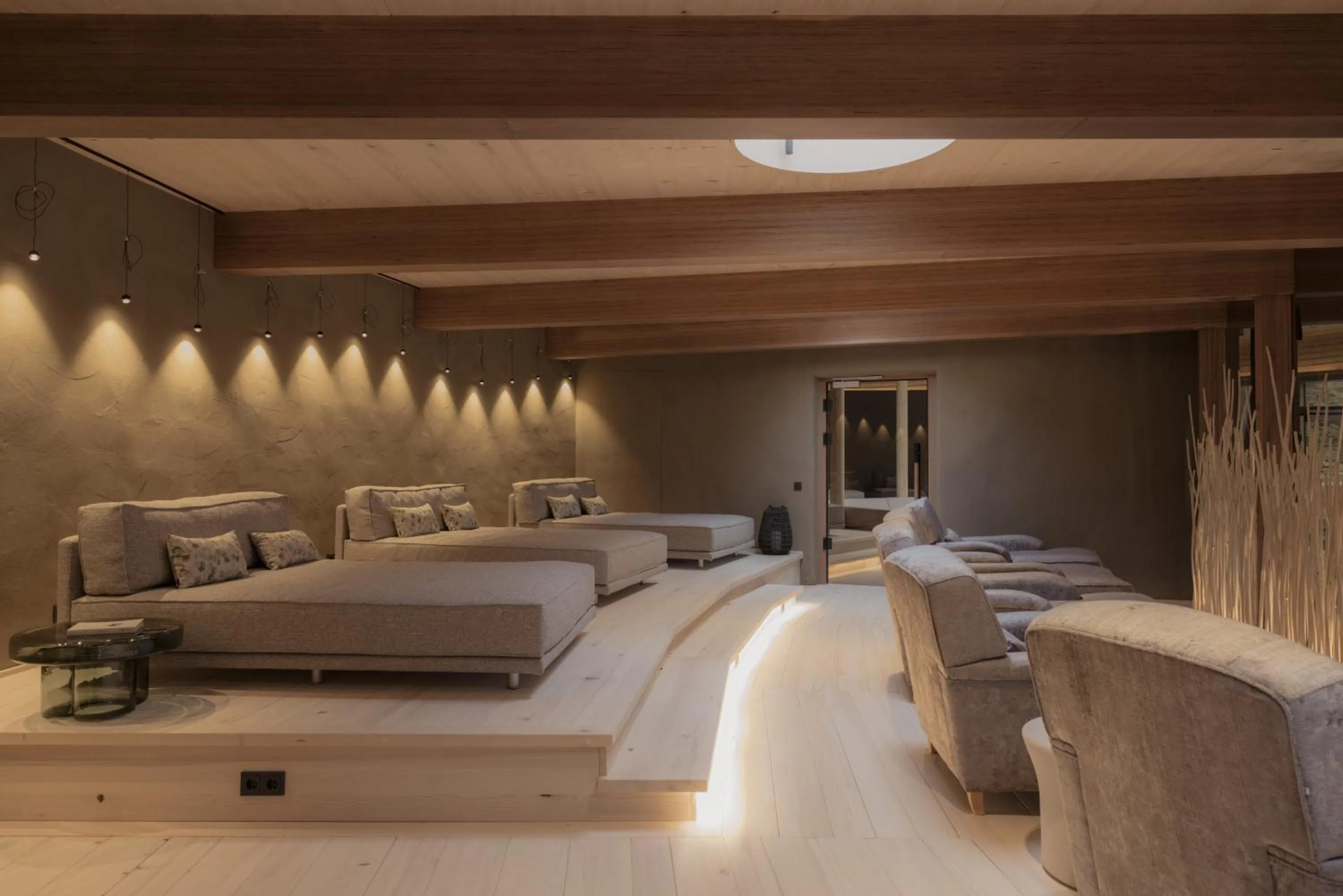 Spa and wellness centre/facilities in Berghotel Schlossanger Alp
