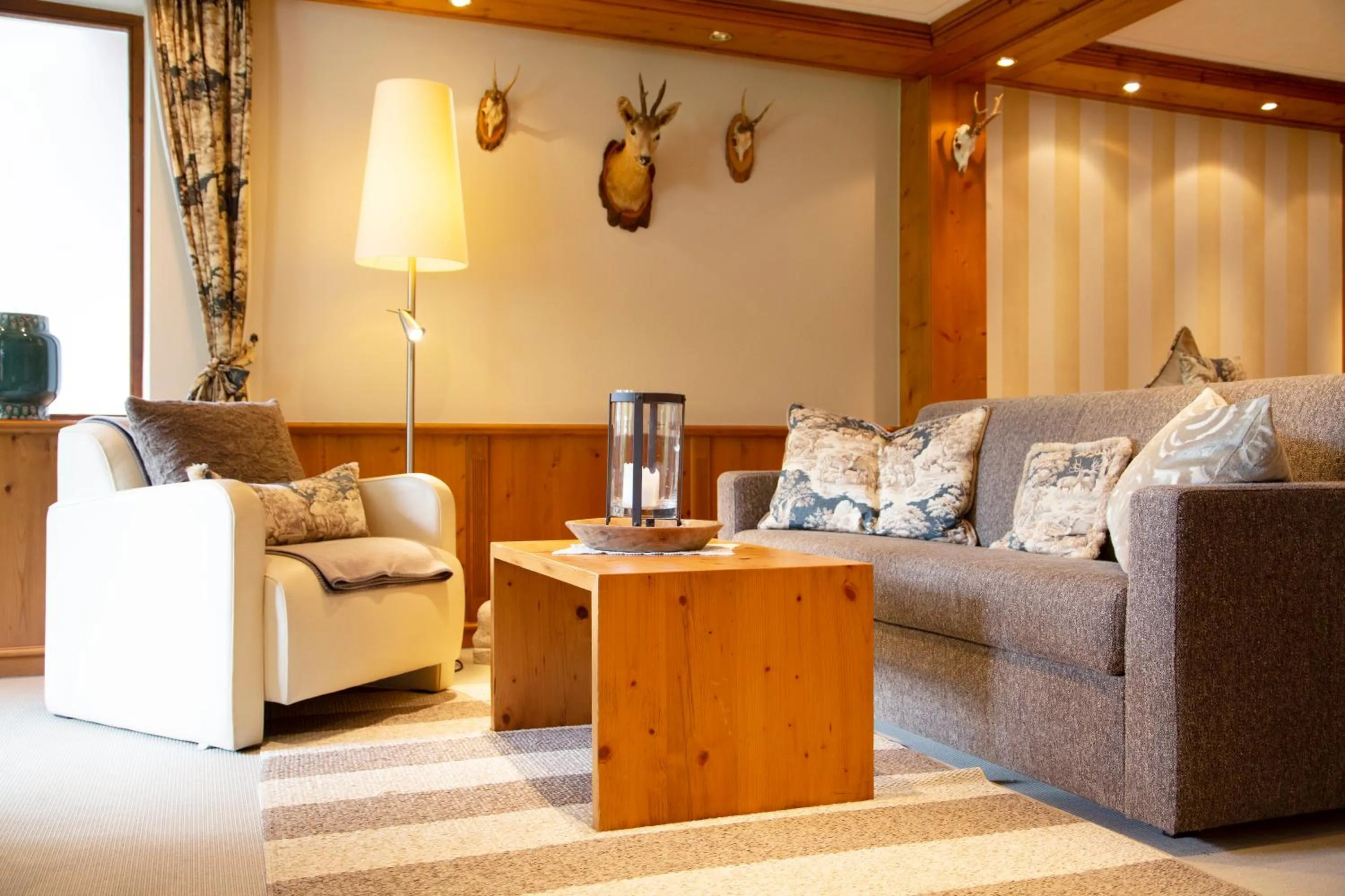 Seating area in Berghotel Schlossanger Alp
