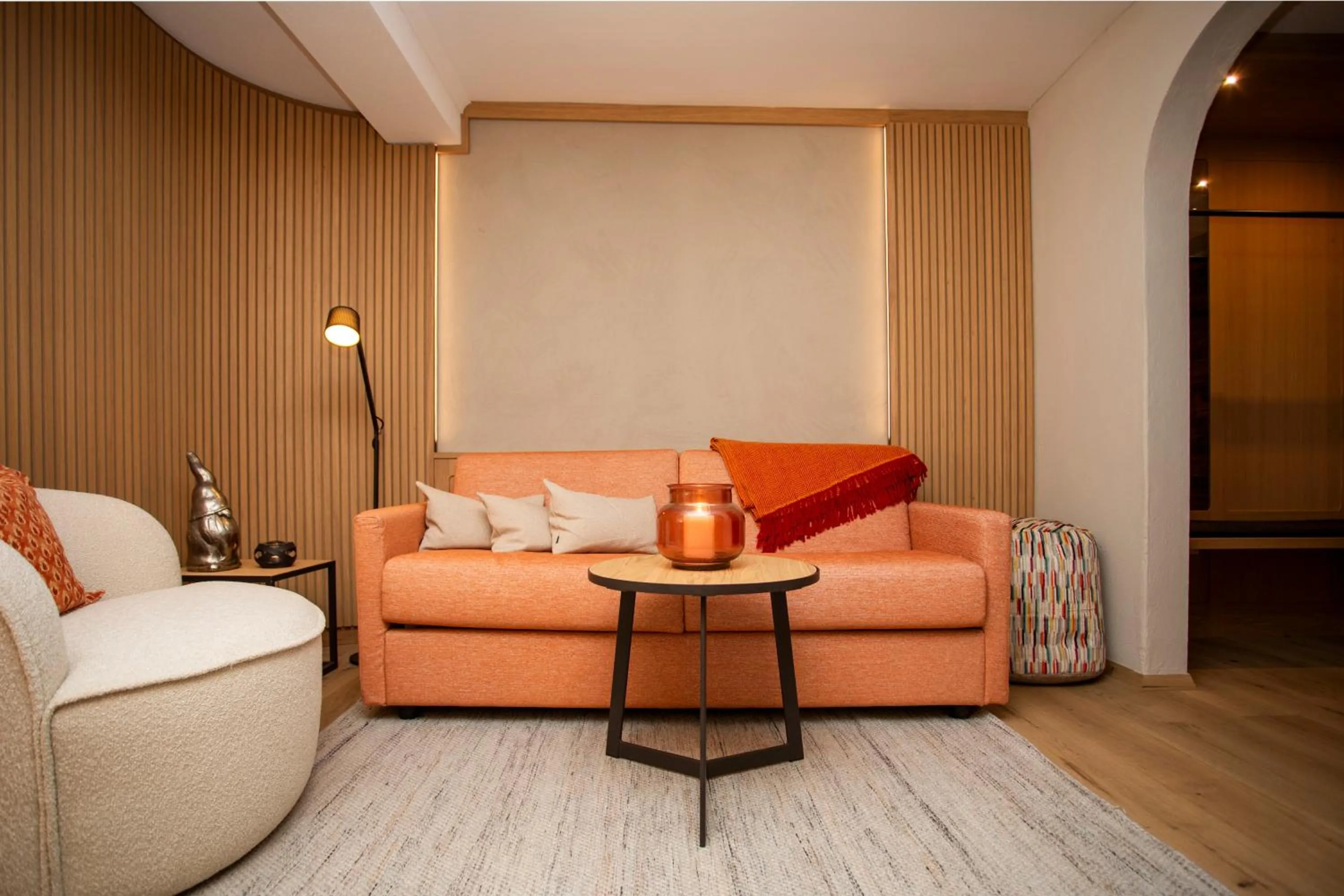 Living room in Berghotel Schlossanger Alp