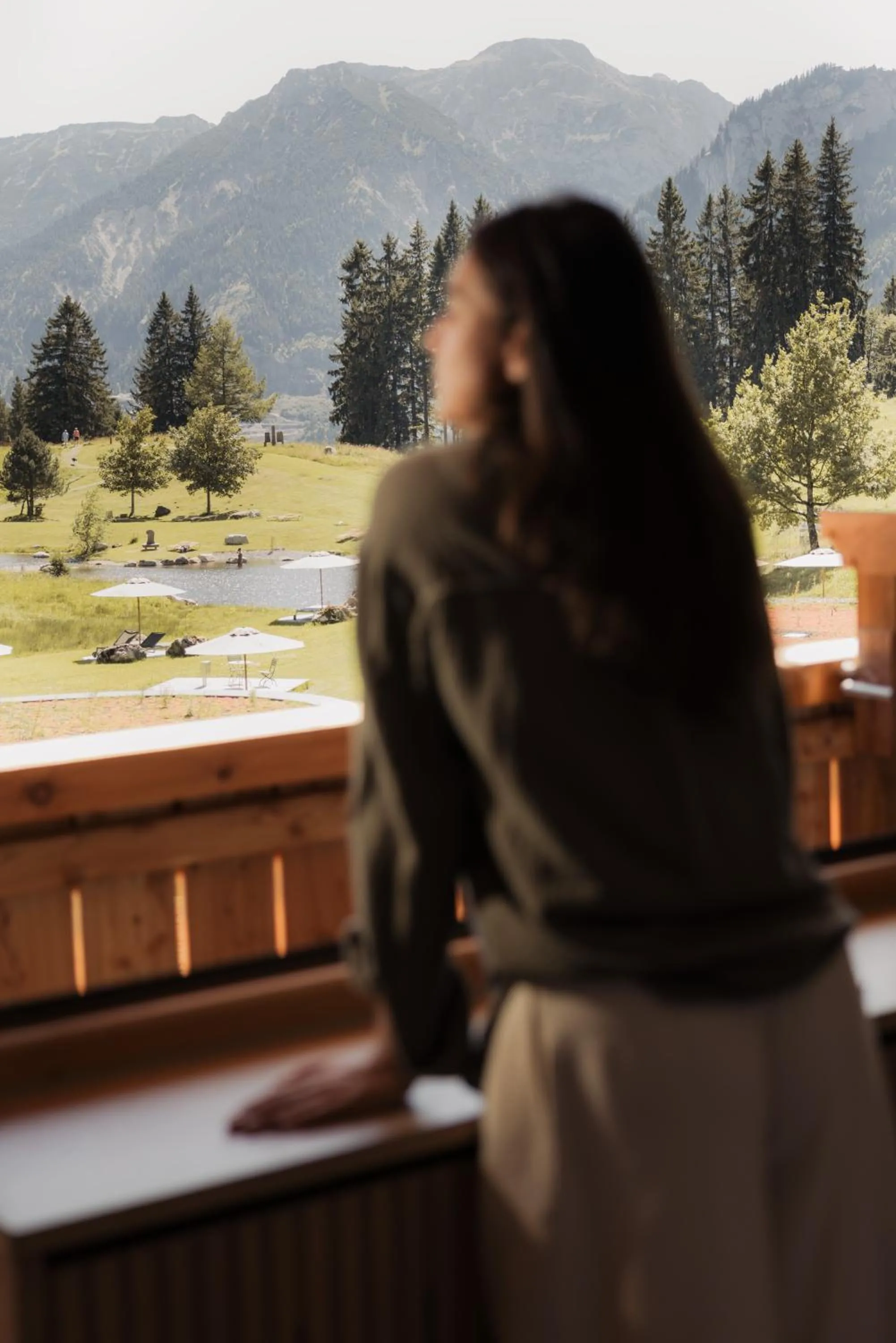 View (from property/room) in Berghotel Schlossanger Alp