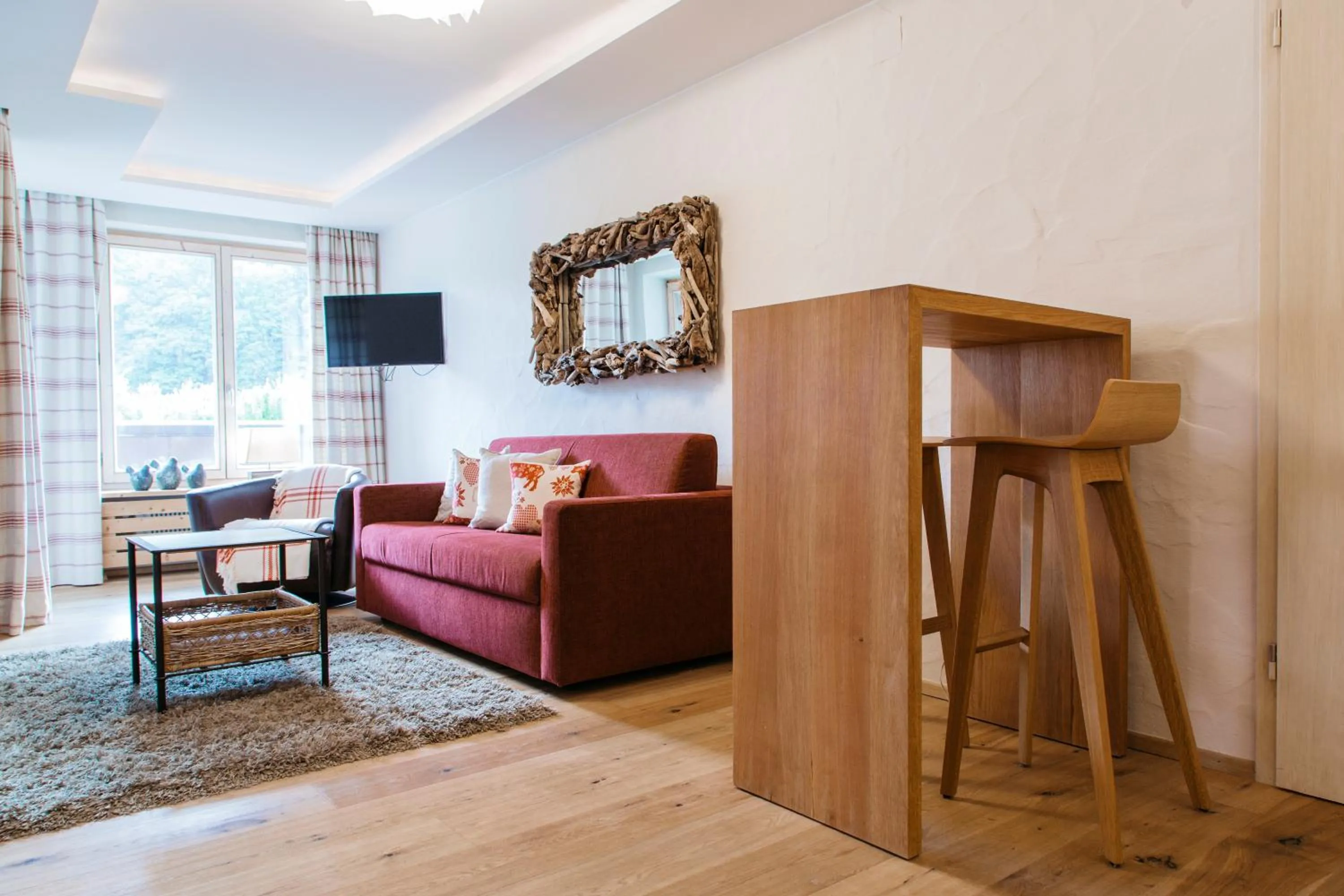 Living room in Berghotel Schlossanger Alp