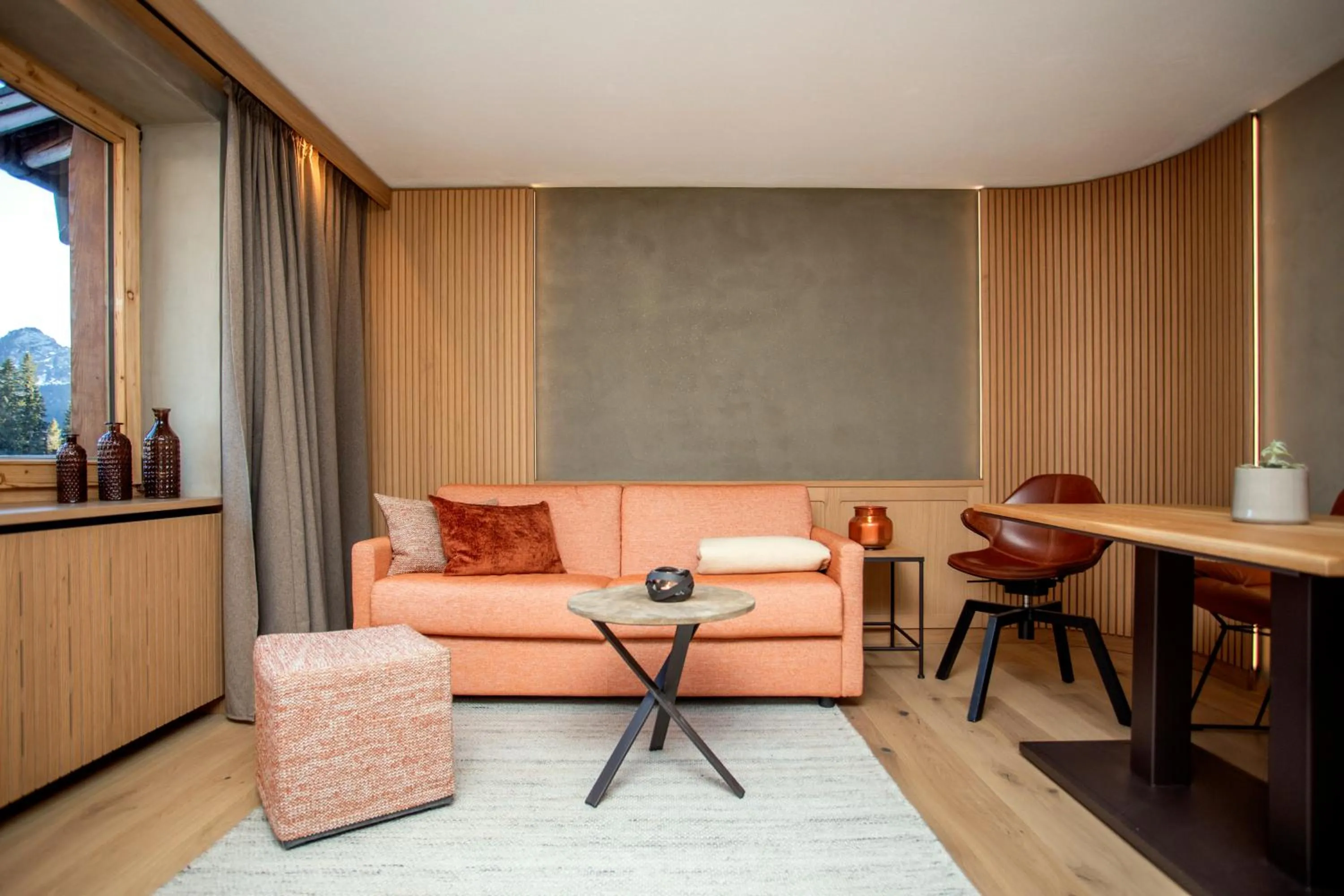 Living room in Berghotel Schlossanger Alp