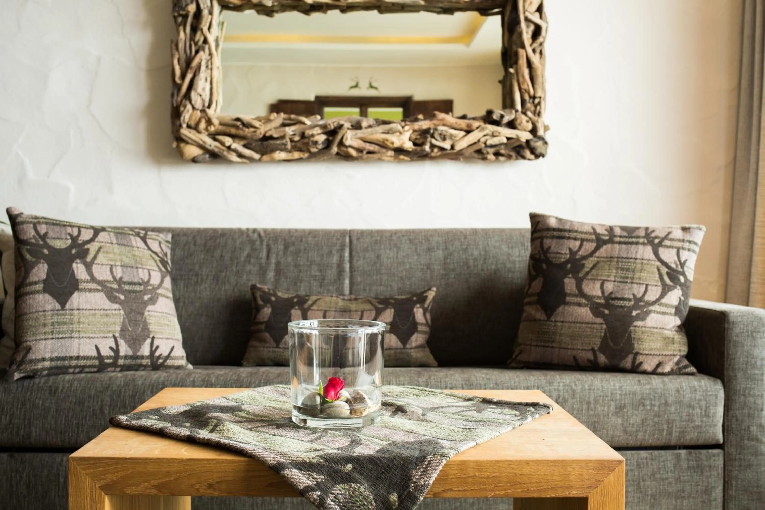 Living room in Berghotel Schlossanger Alp