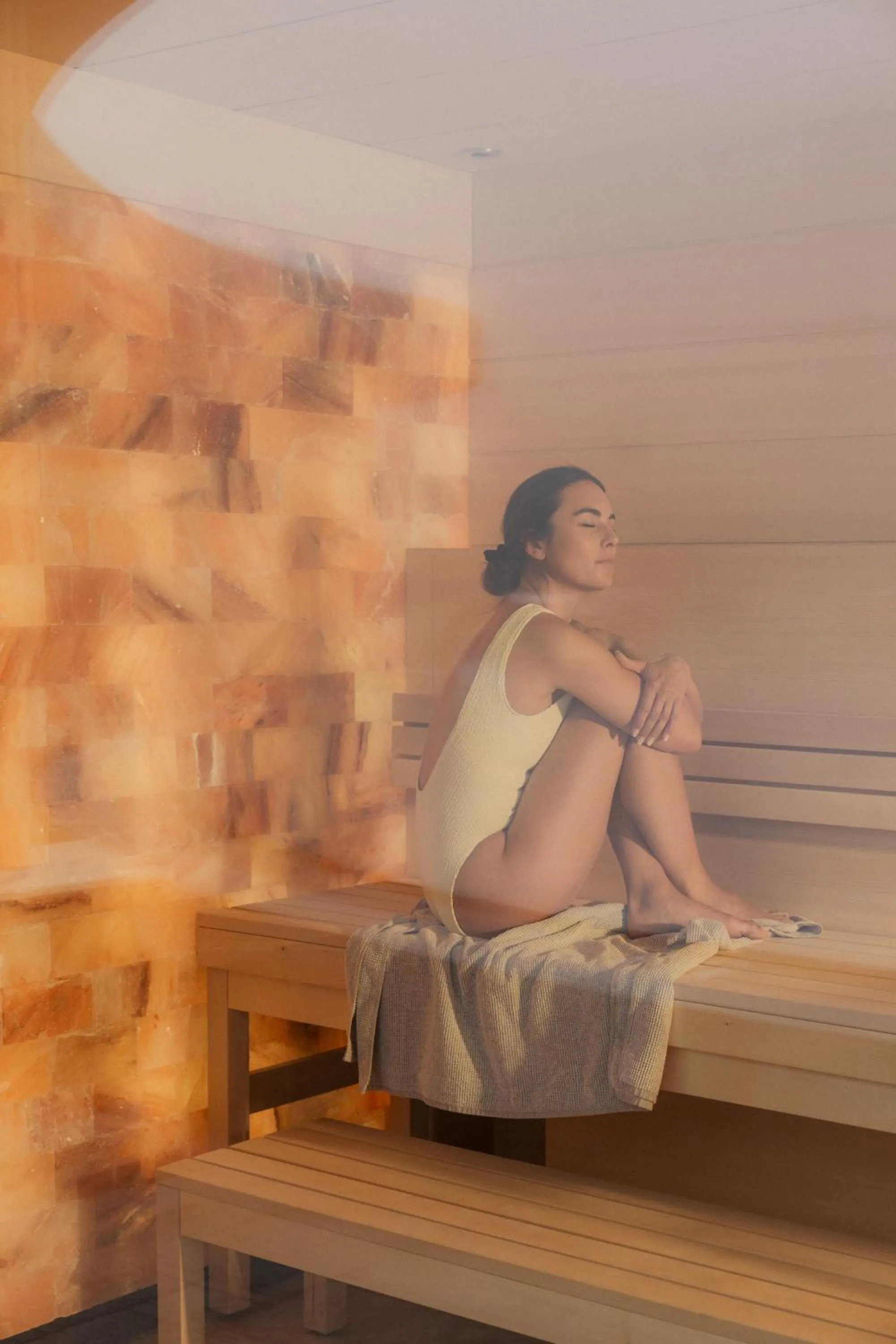 Sauna in Berghotel Schlossanger Alp