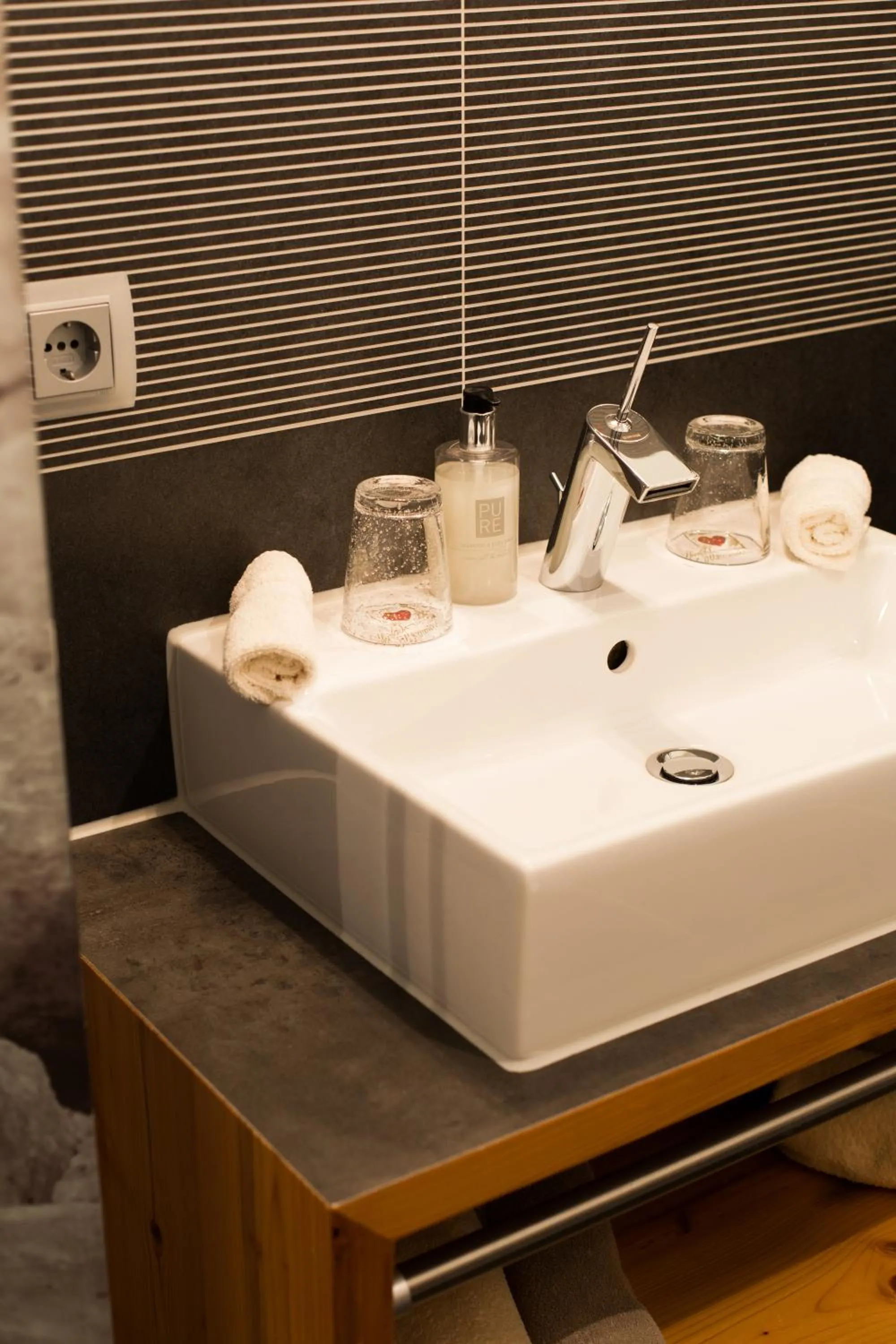 Bathroom in Berghotel Schlossanger Alp