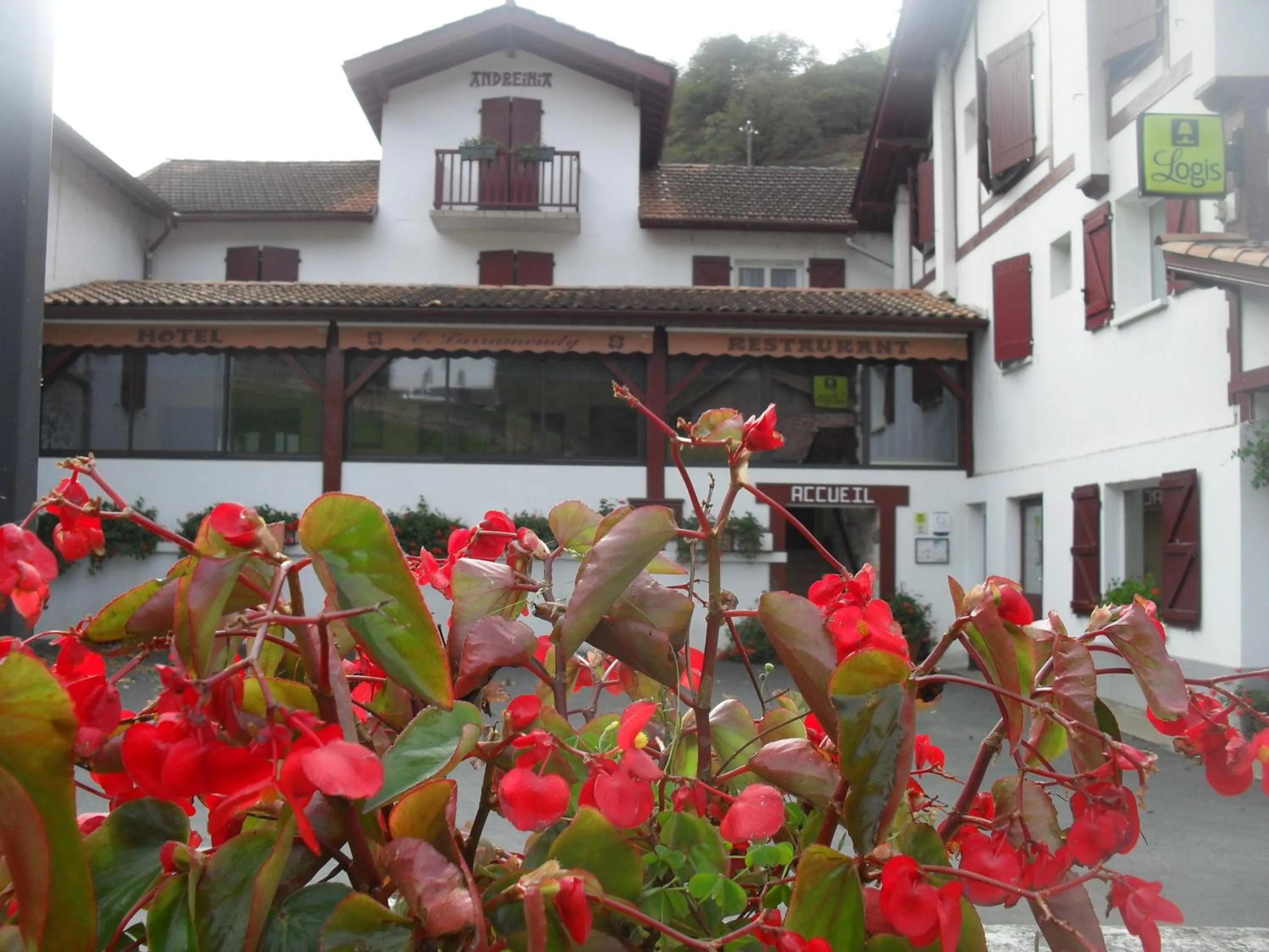 Property building in Logis Hôtel Andreinia & Cabanes