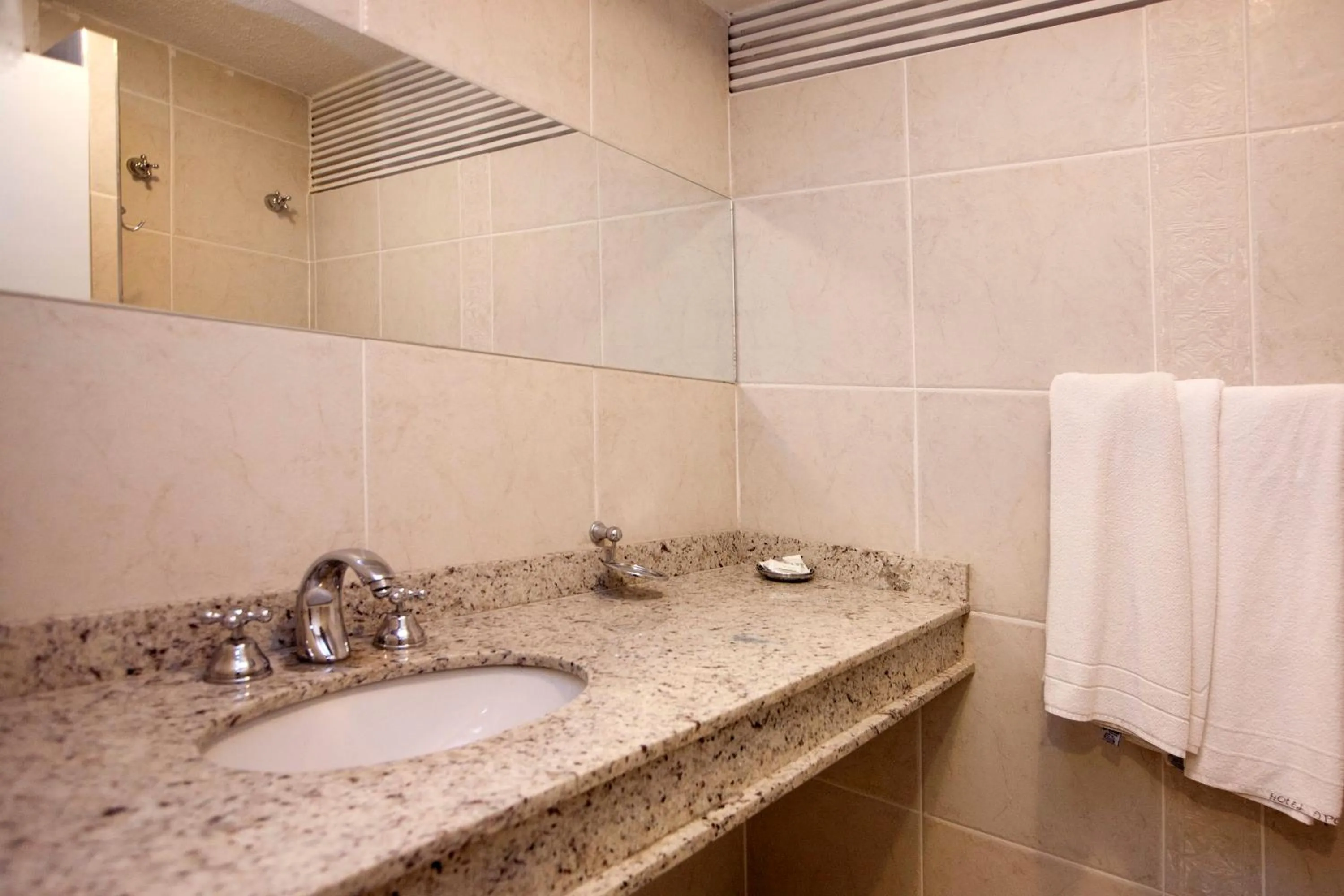 Bathroom in Hotel Plaza Apolo