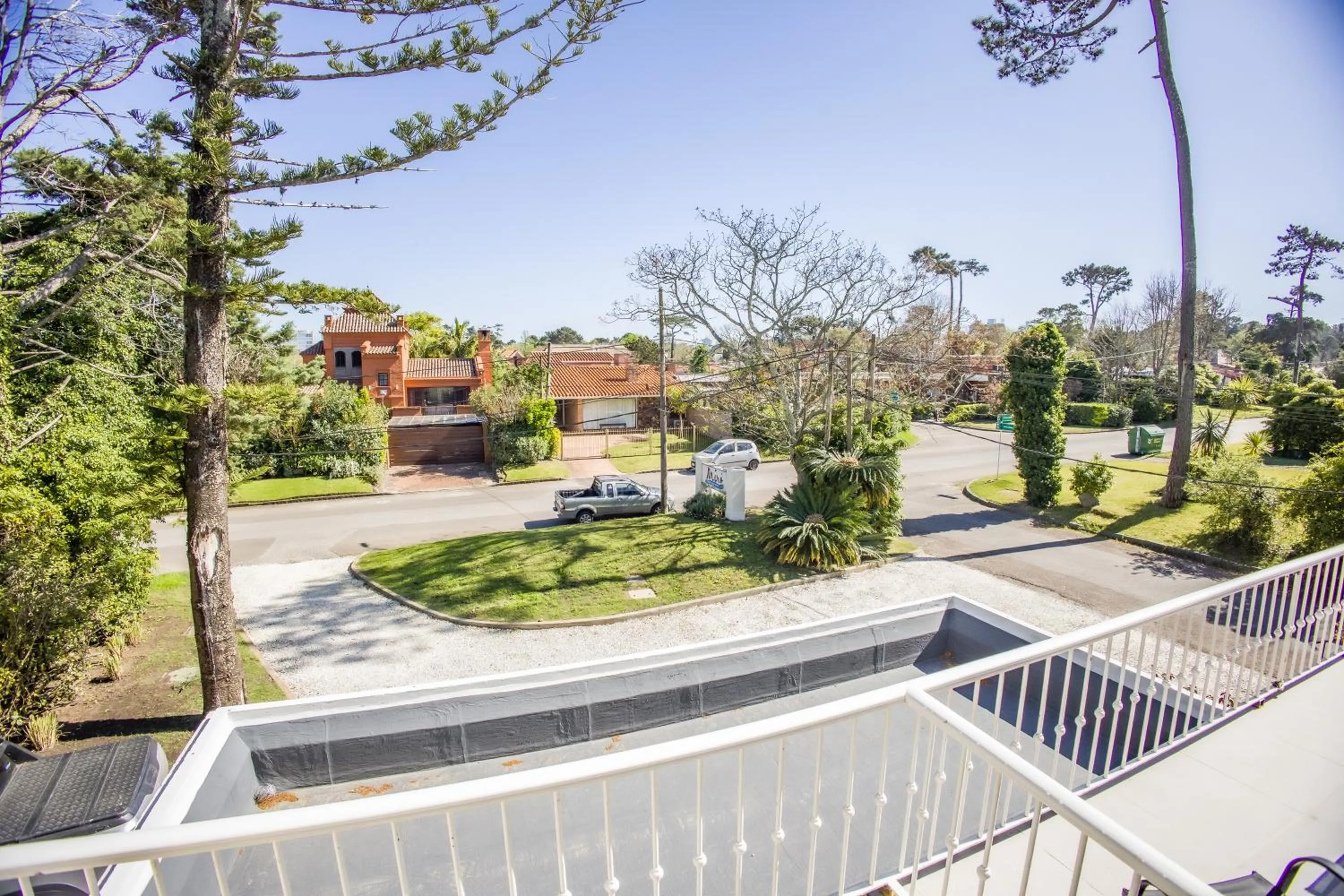 Street view in Joan Miró Hotel