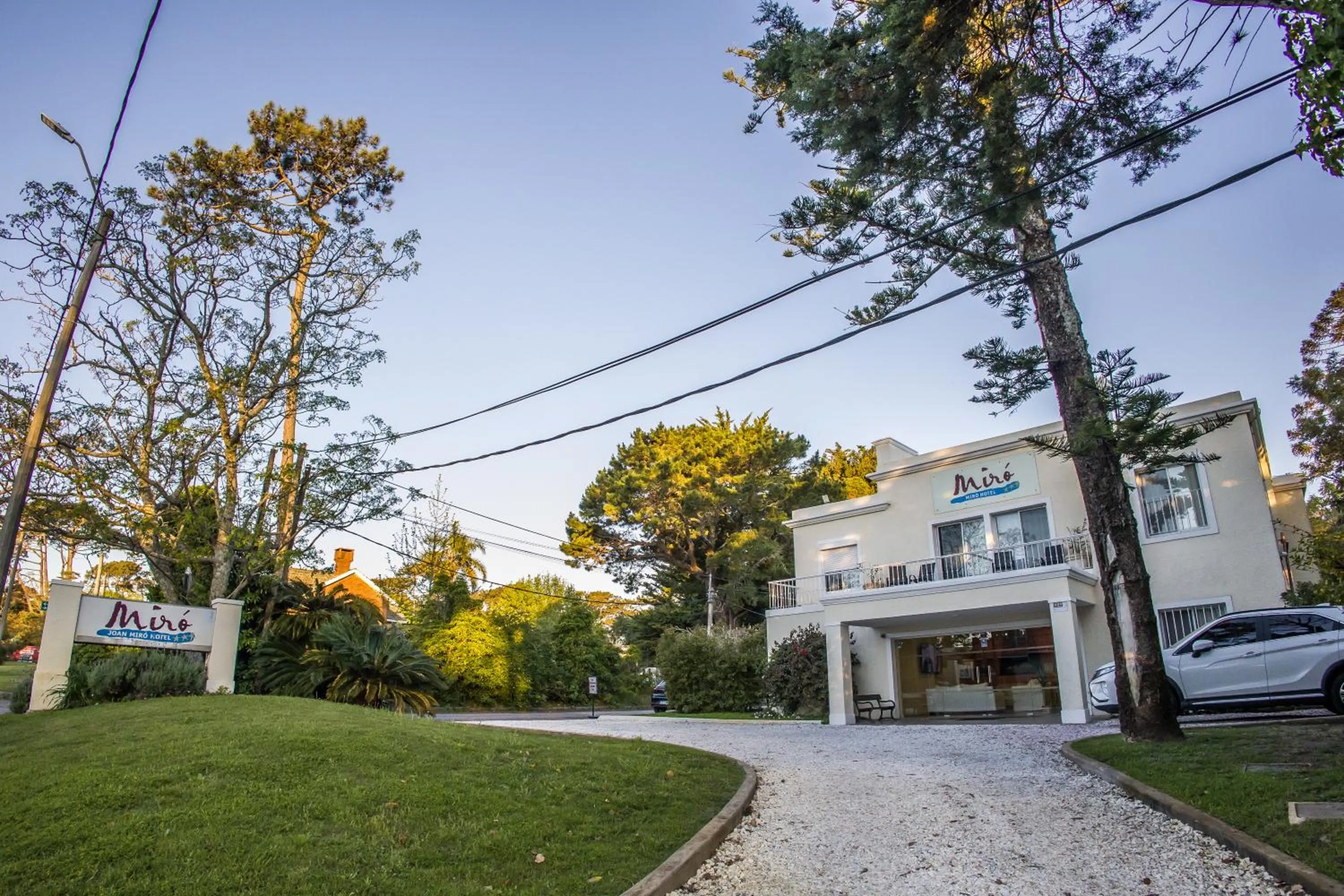 Property building in Joan Miró Hotel