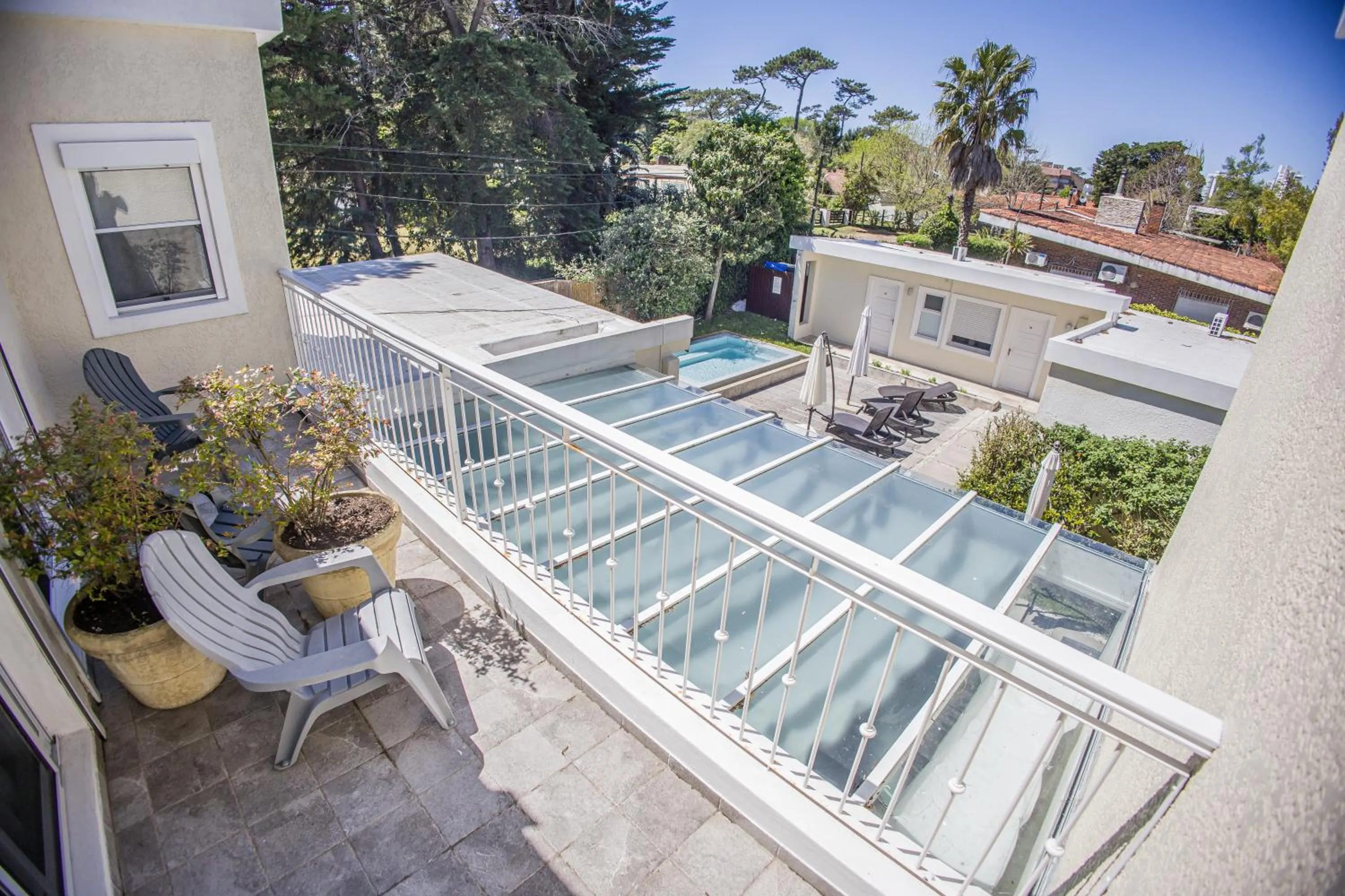 Balcony/Terrace in Joan Miró Hotel