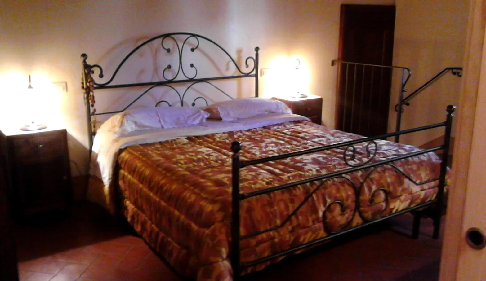 Bed in Villa del Cardinale
