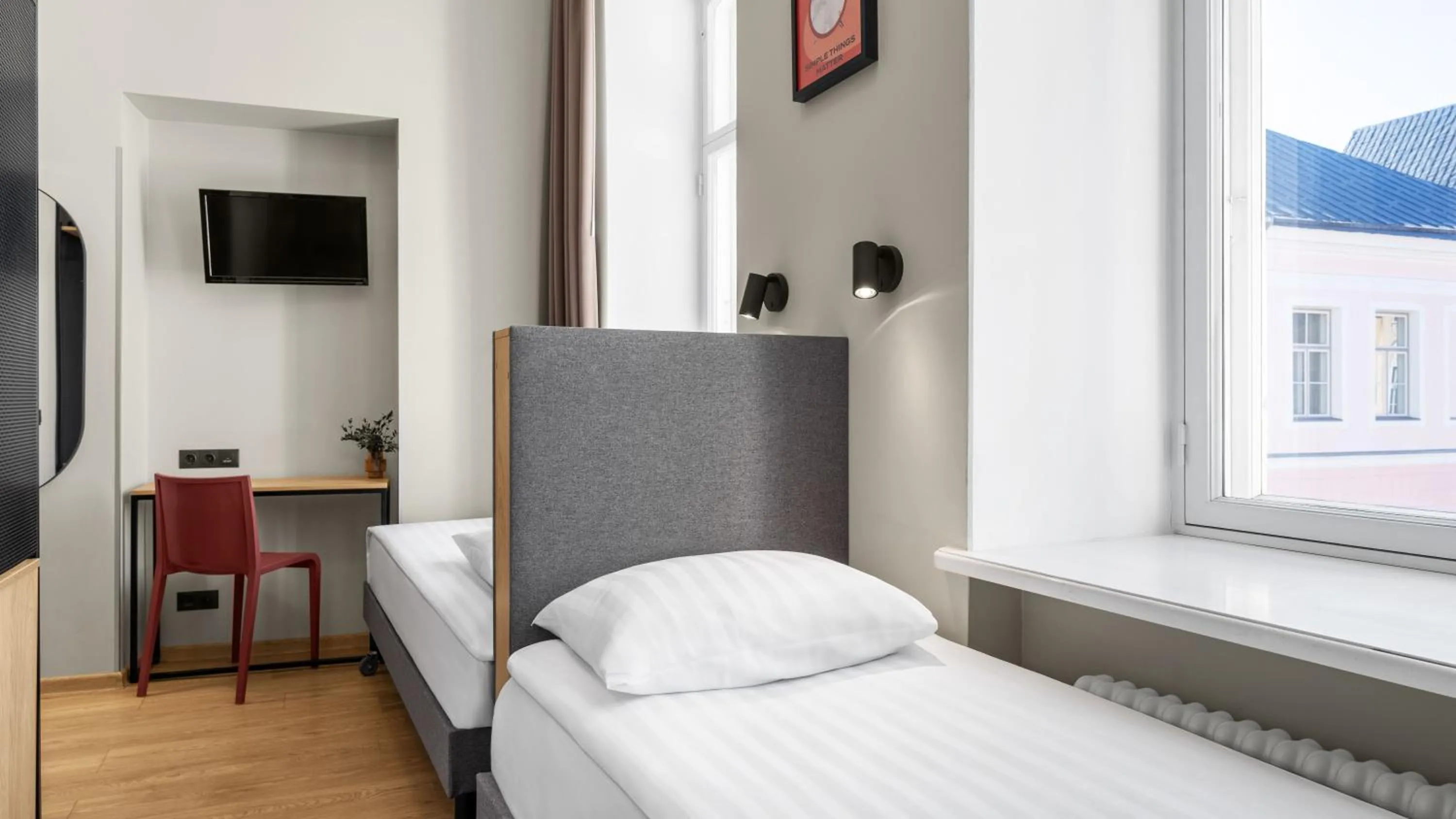 Bed in Rija Old Town Hotel