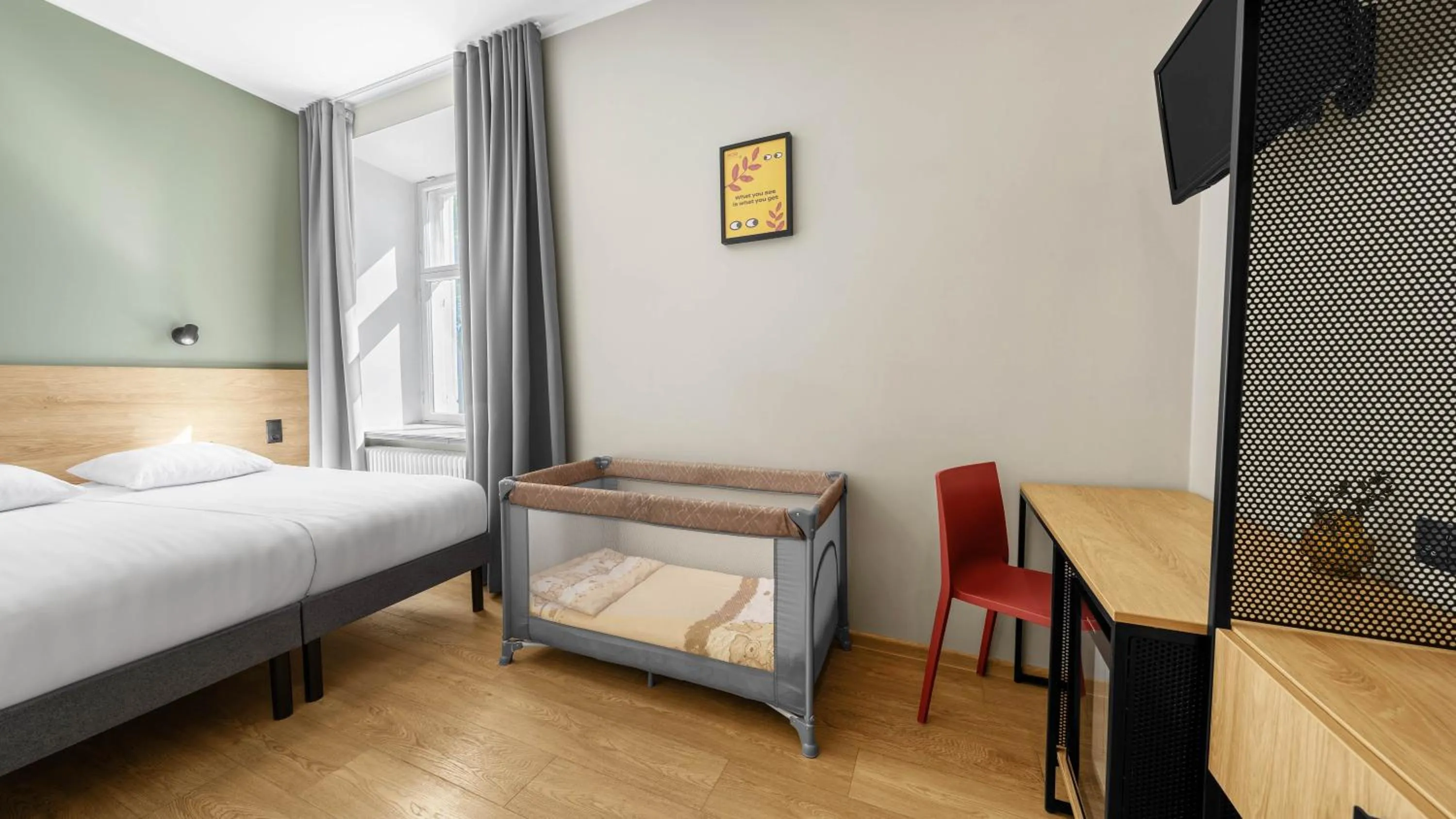 Bed in Rija Old Town Hotel