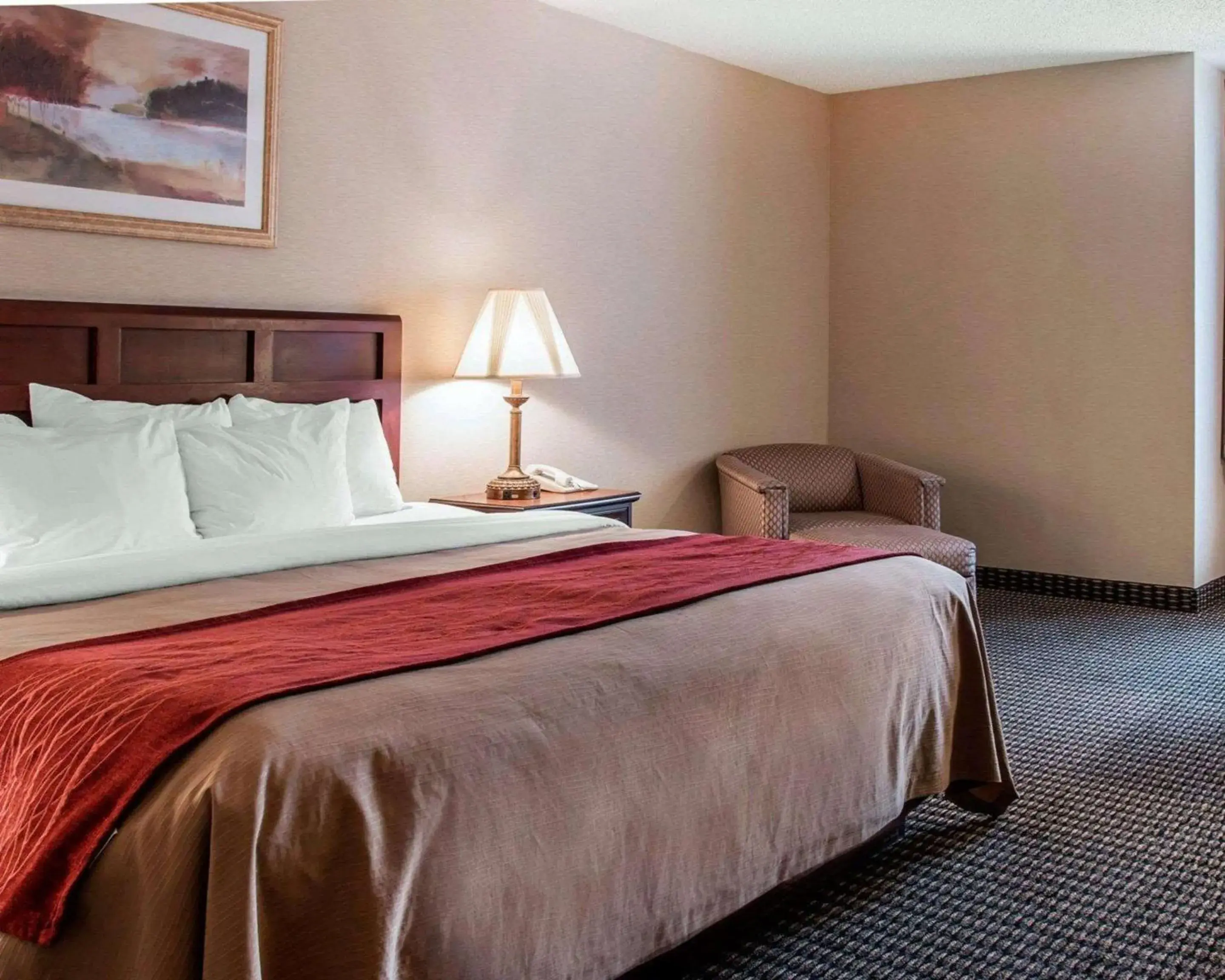 Photo of the whole room, Bed in Comfort Inn of Livonia