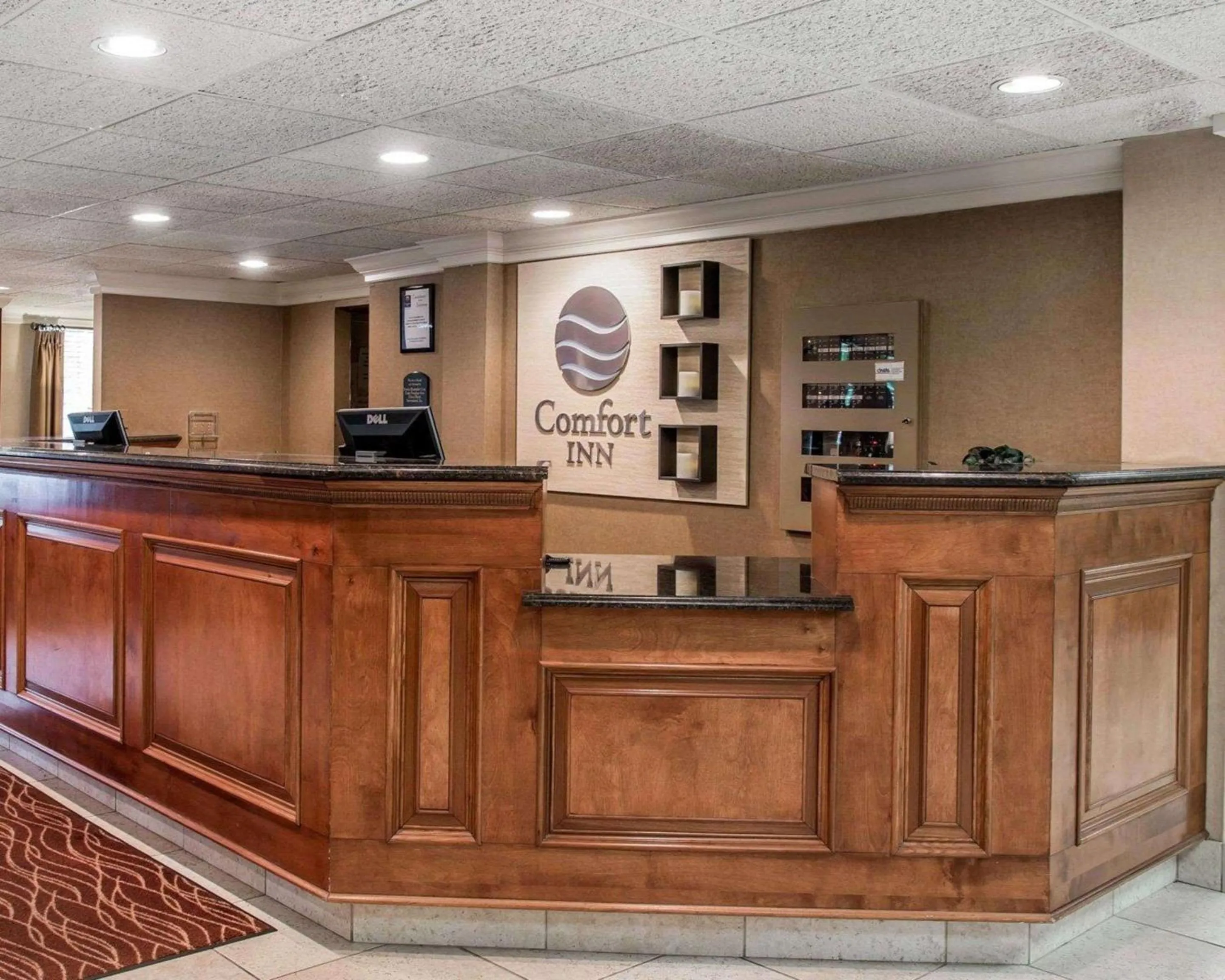 Lobby or reception in Comfort Inn