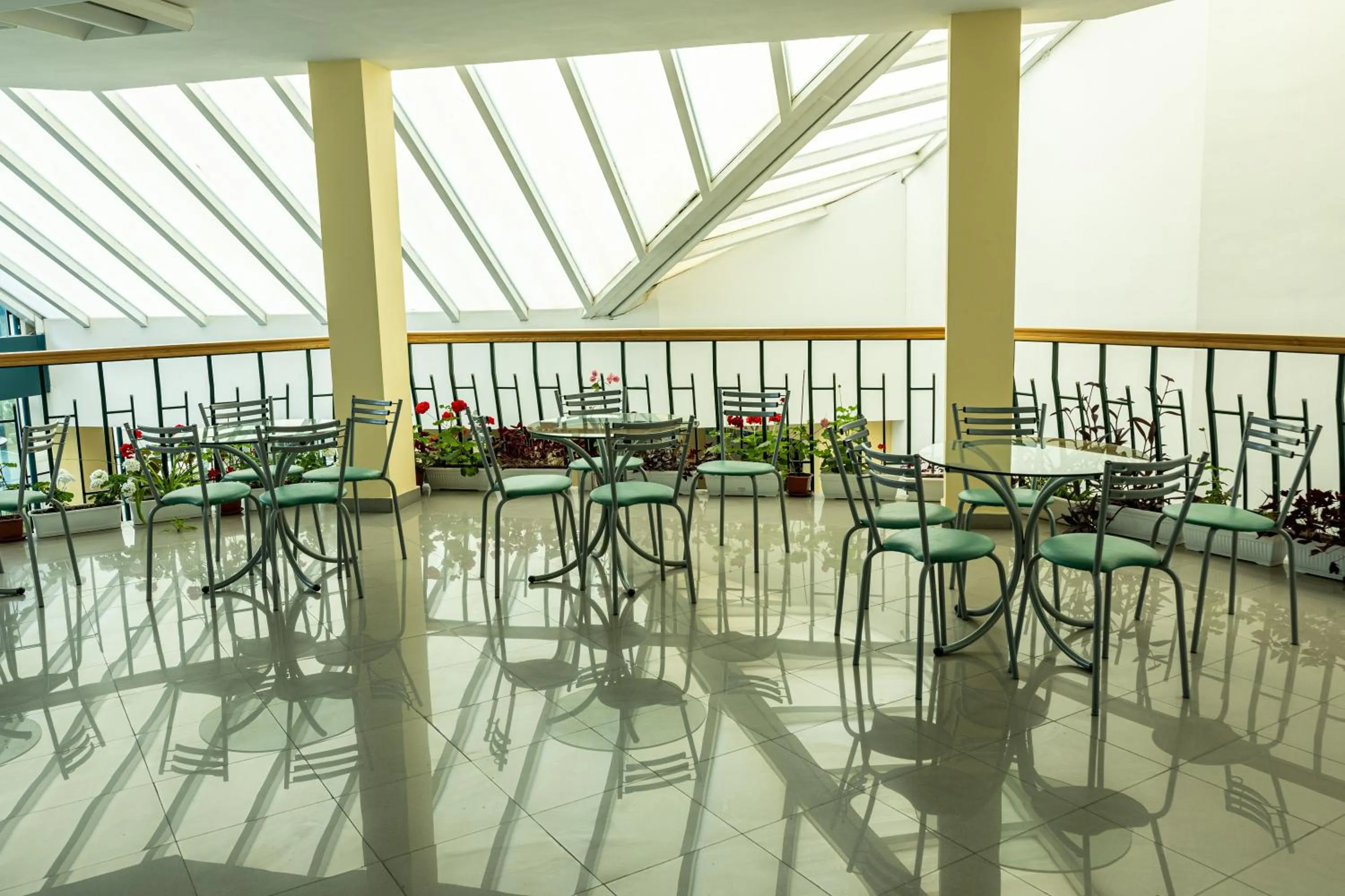 Seating area in Hotel Slavyanski