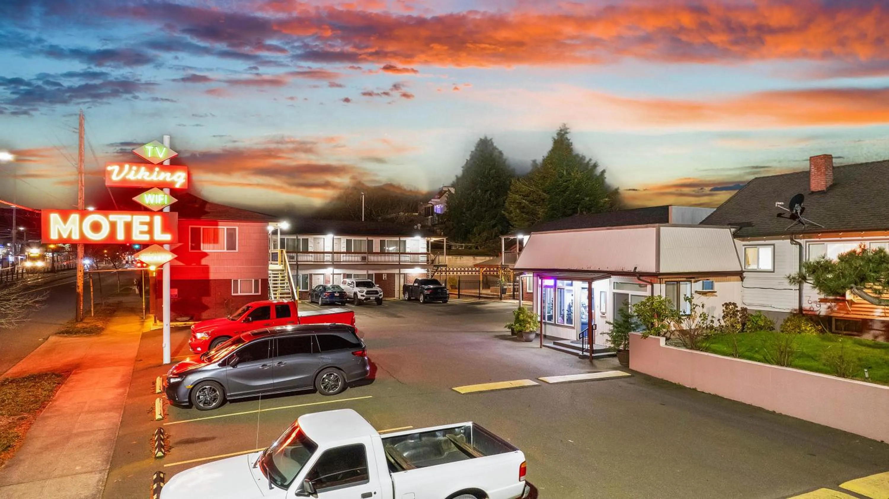 Property building in Viking Motel