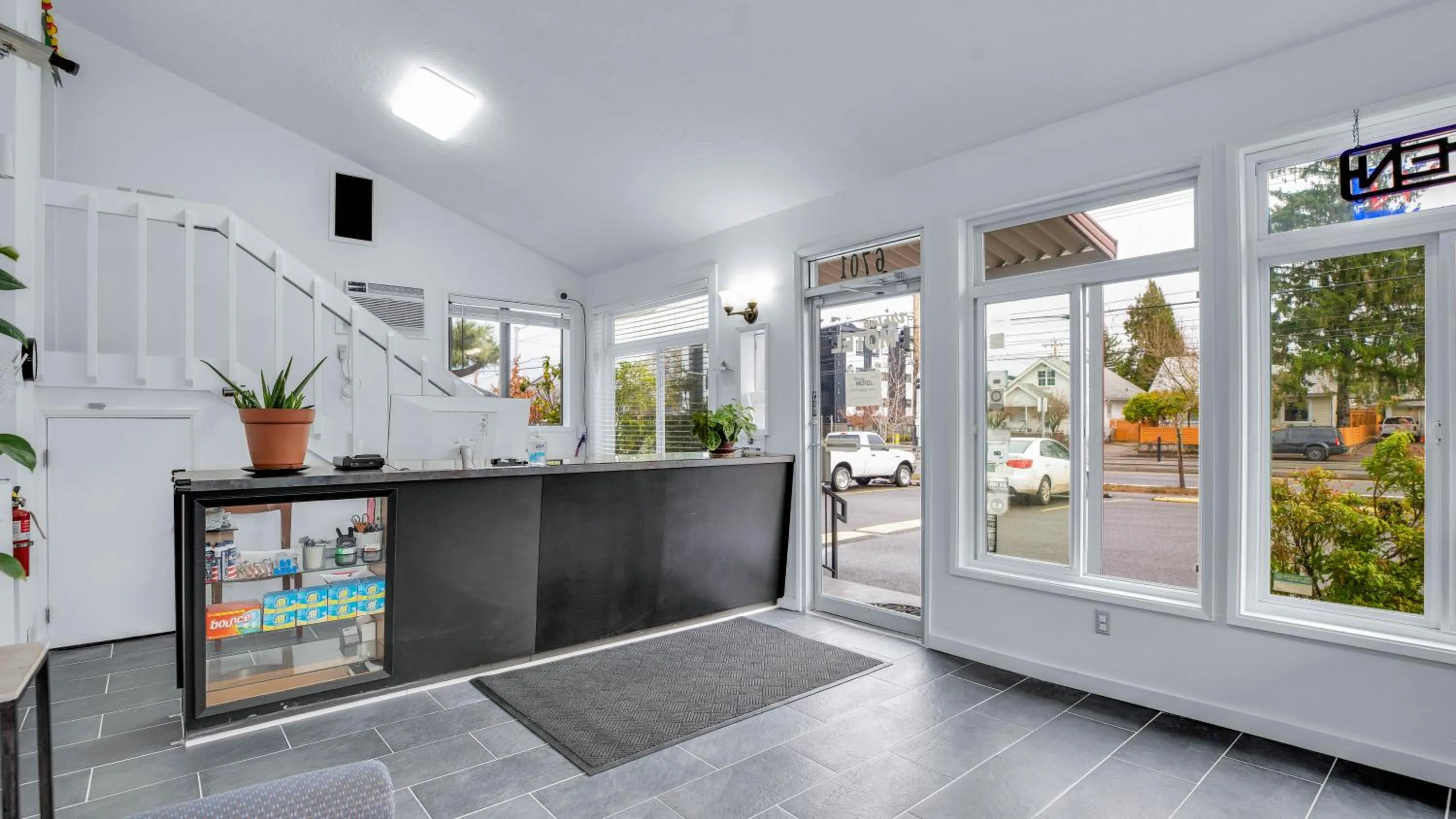 Lobby or reception in Viking Motel