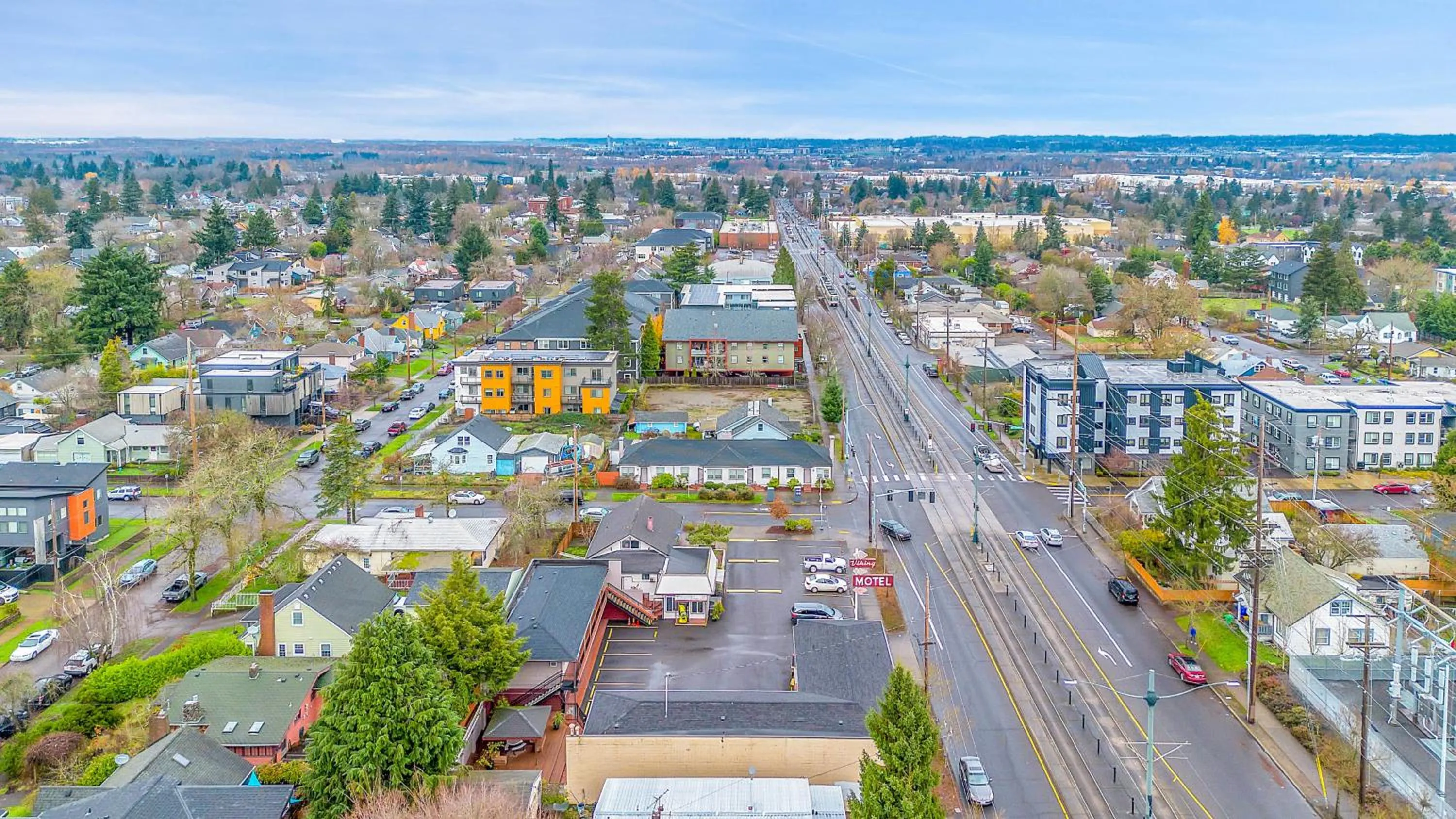 Property building in Viking Motel