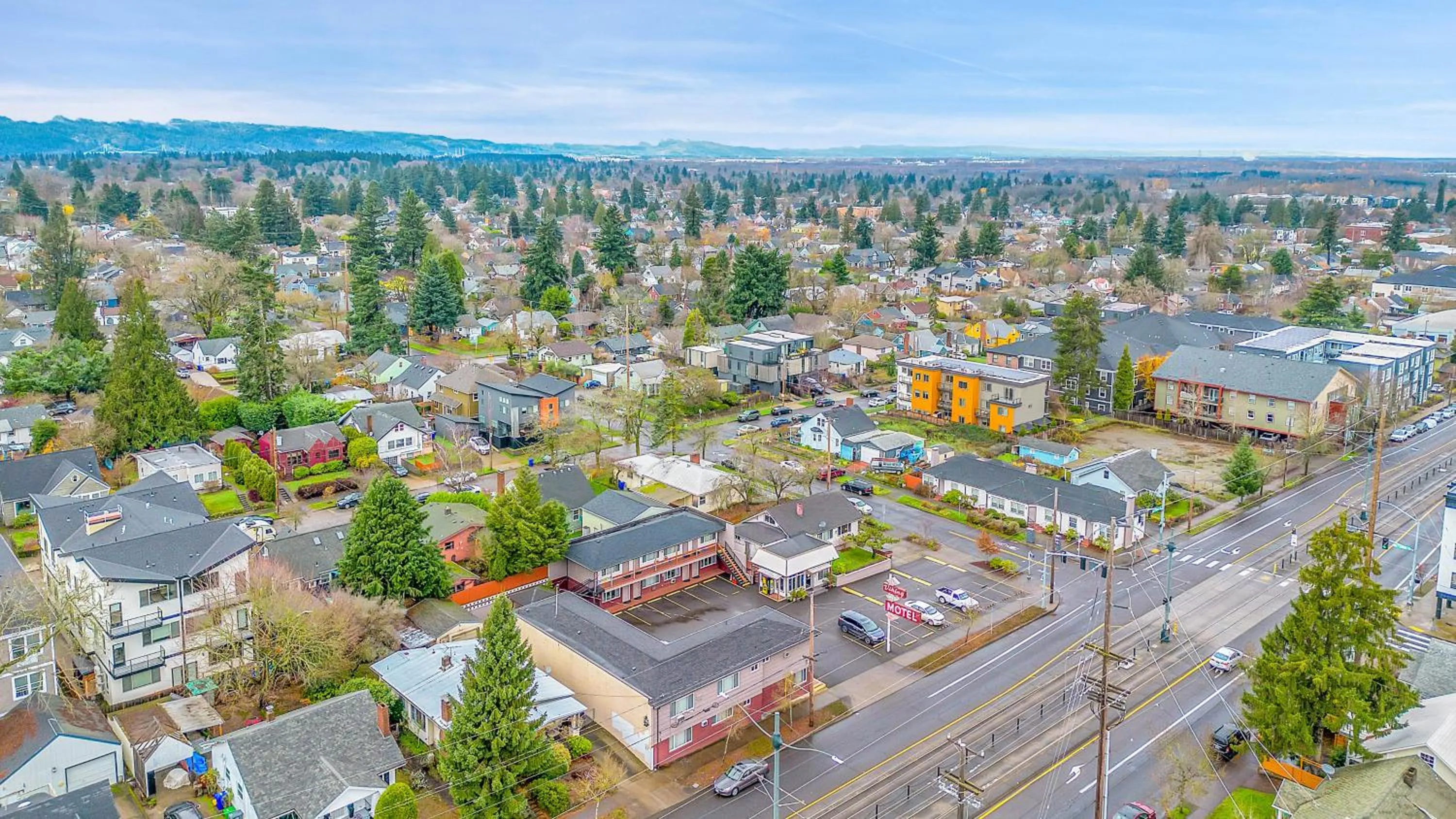 Property building in Viking Motel