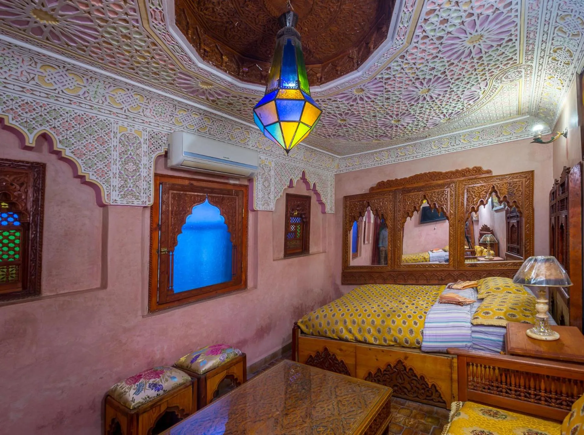 Bed in Riad Hiba