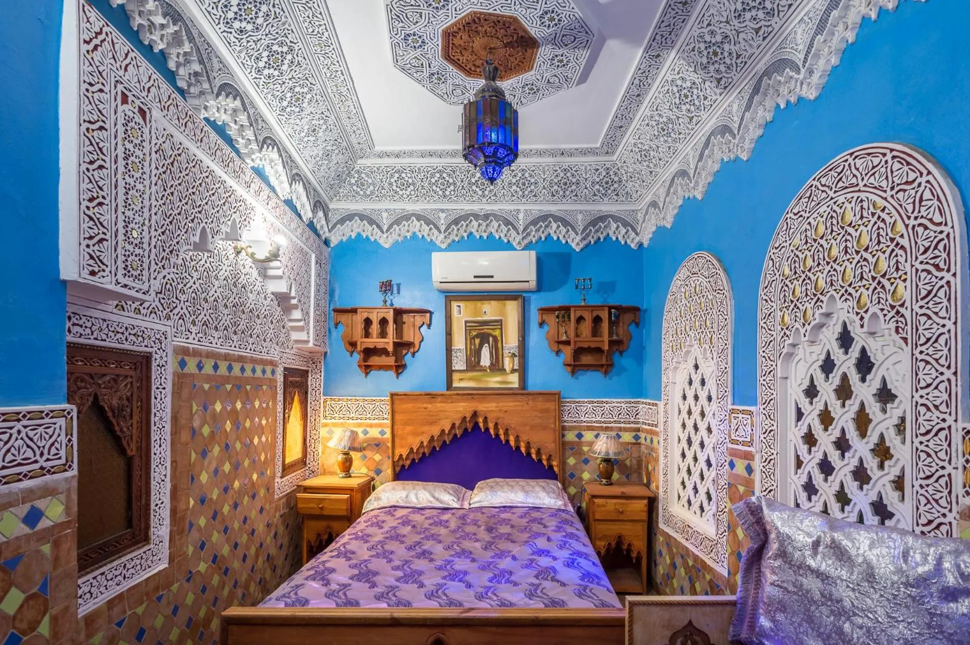 Bed in Riad Hiba