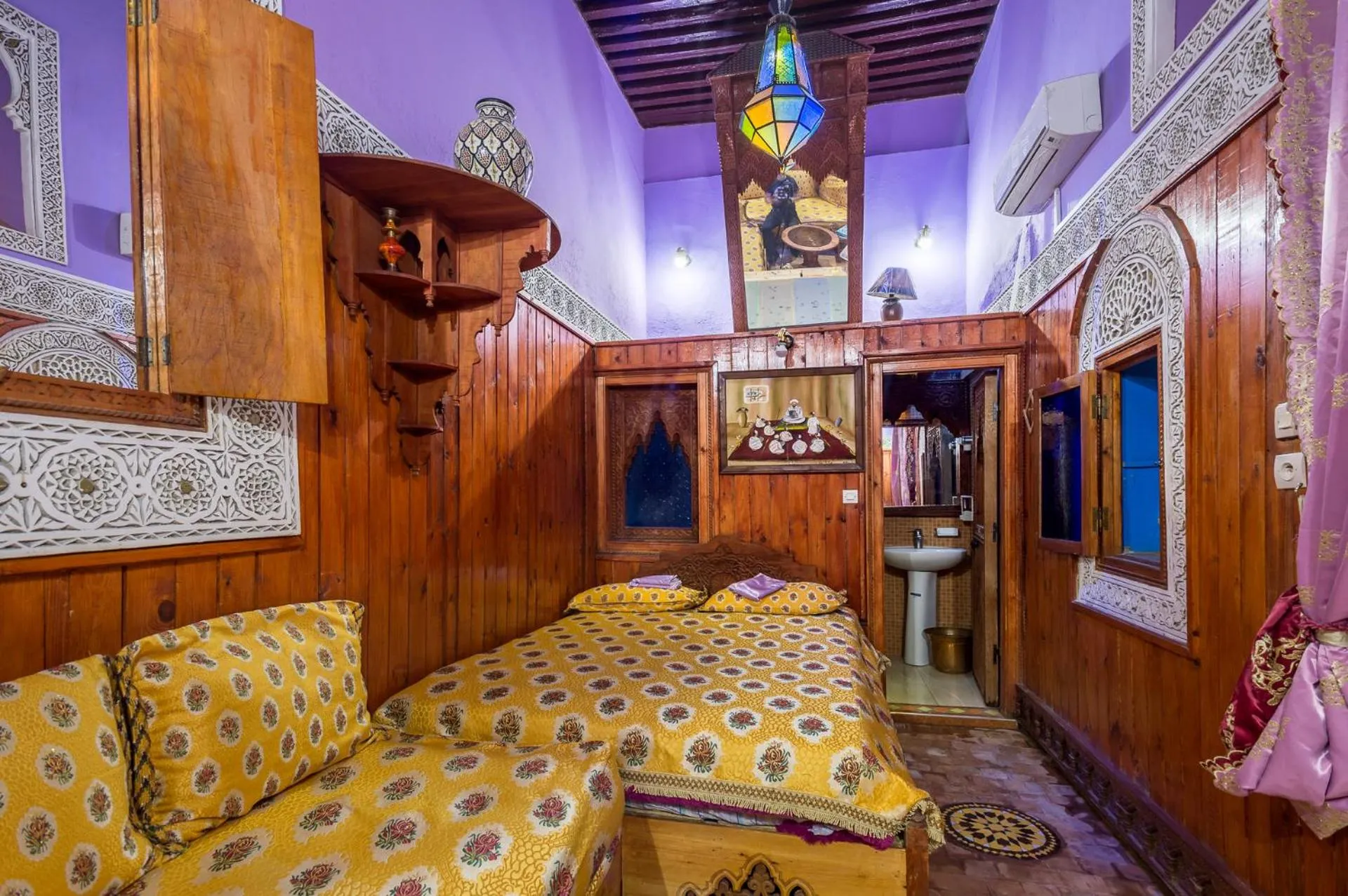Bed in Riad Hiba