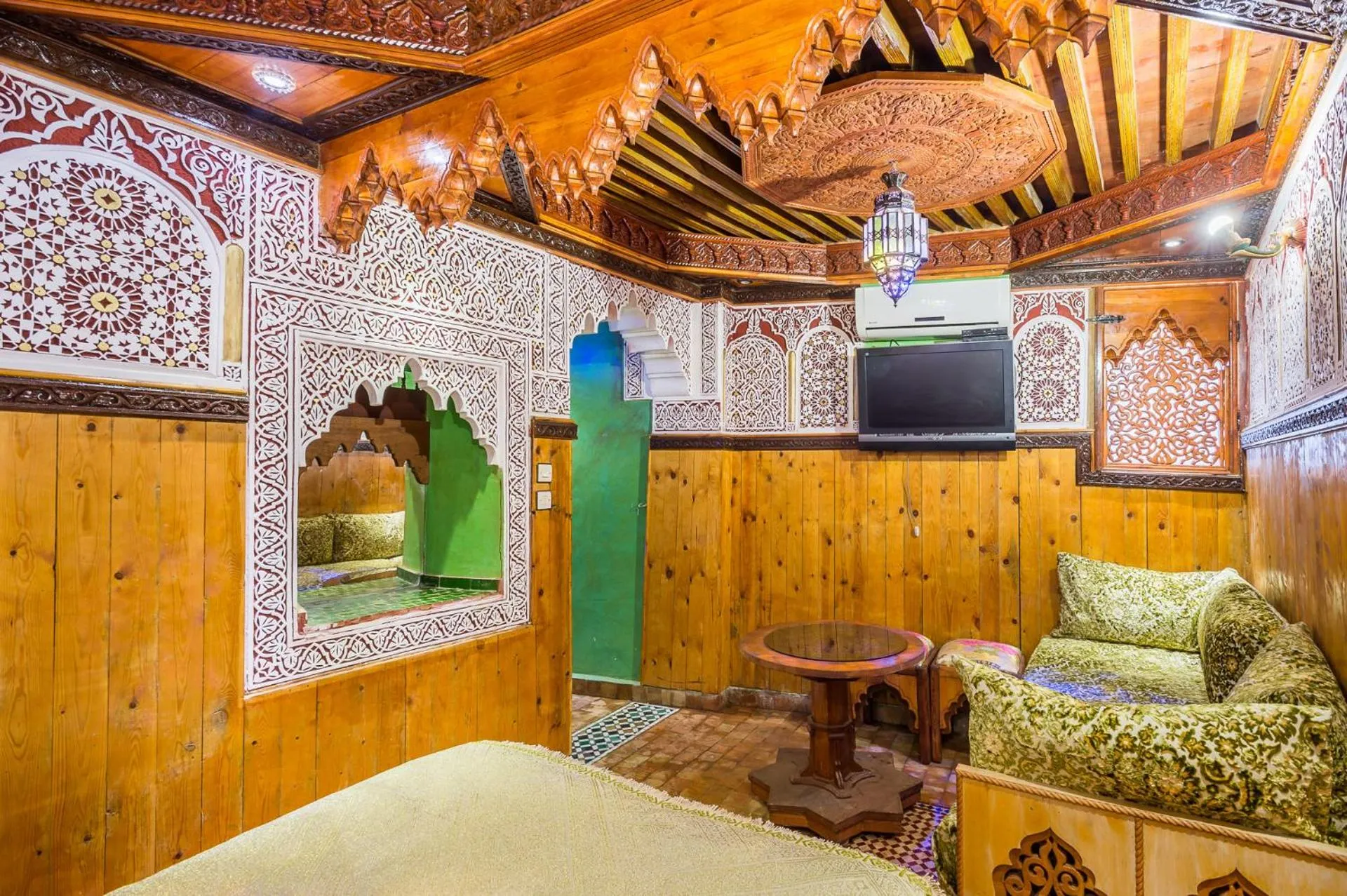 Bed in Riad Hiba