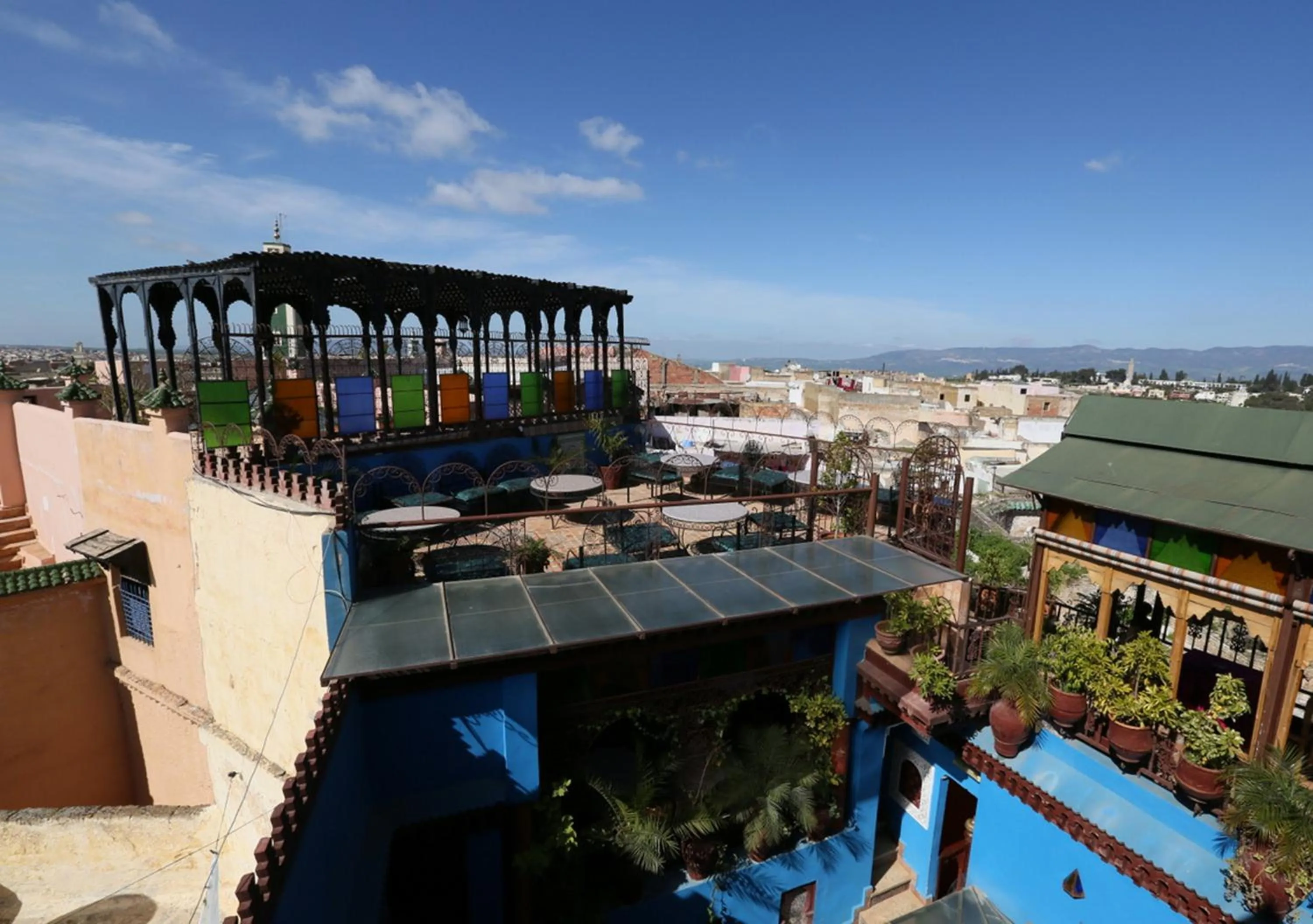 Balcony/Terrace in Riad Hiba