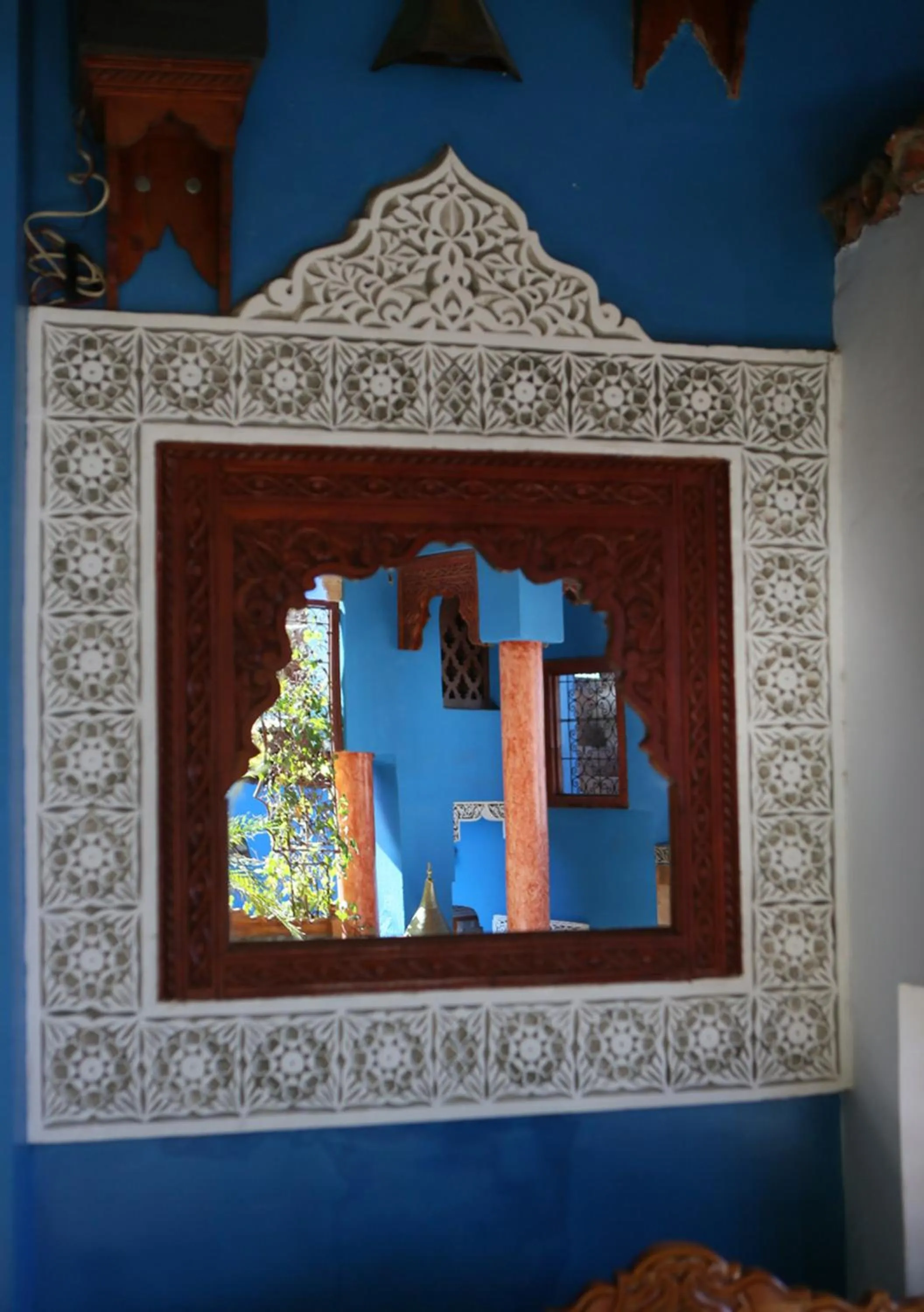Decorative detail in Riad Hiba