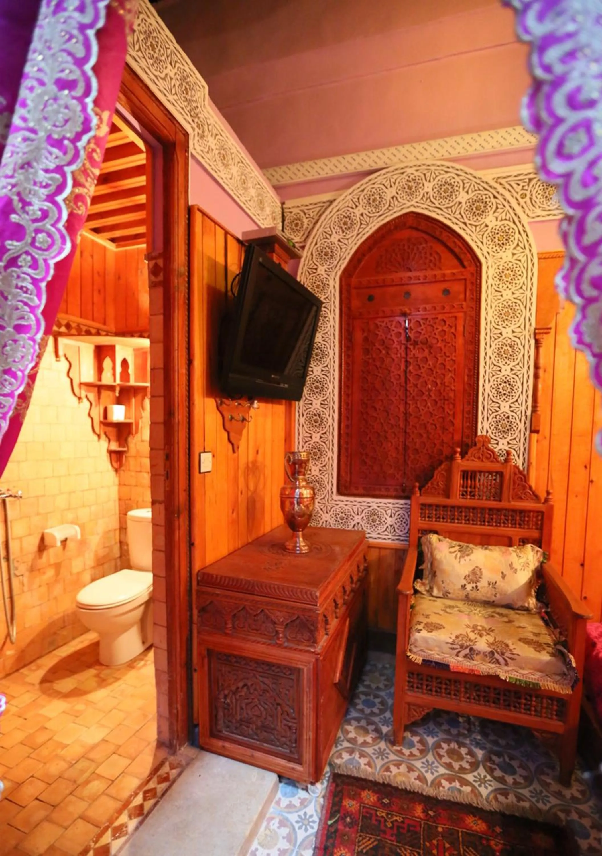Bathroom in Riad Hiba