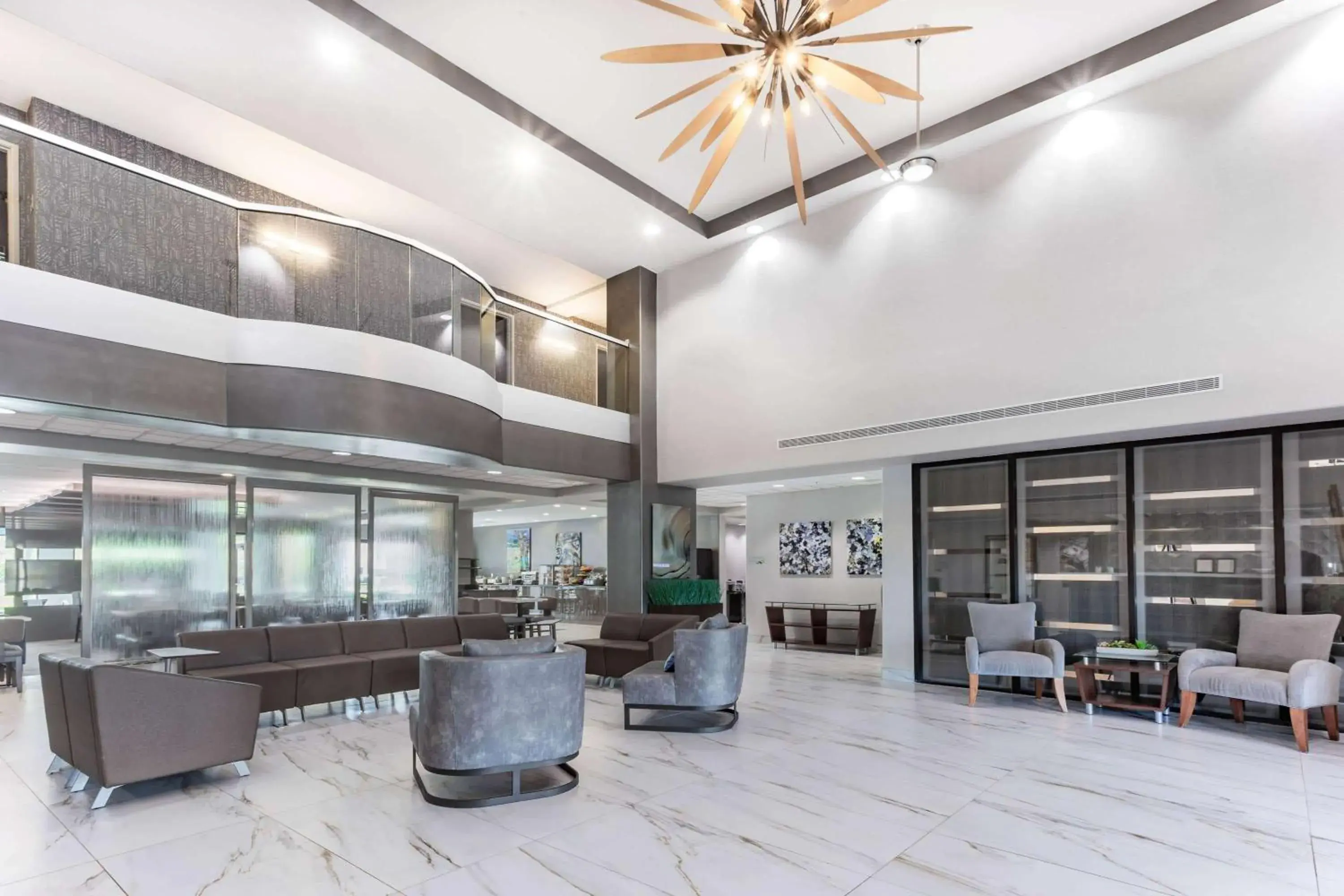 Lobby or reception in Wingate by Wyndham Tinley Park Lobby or reception in Wingate by Wyndham Tinley Park