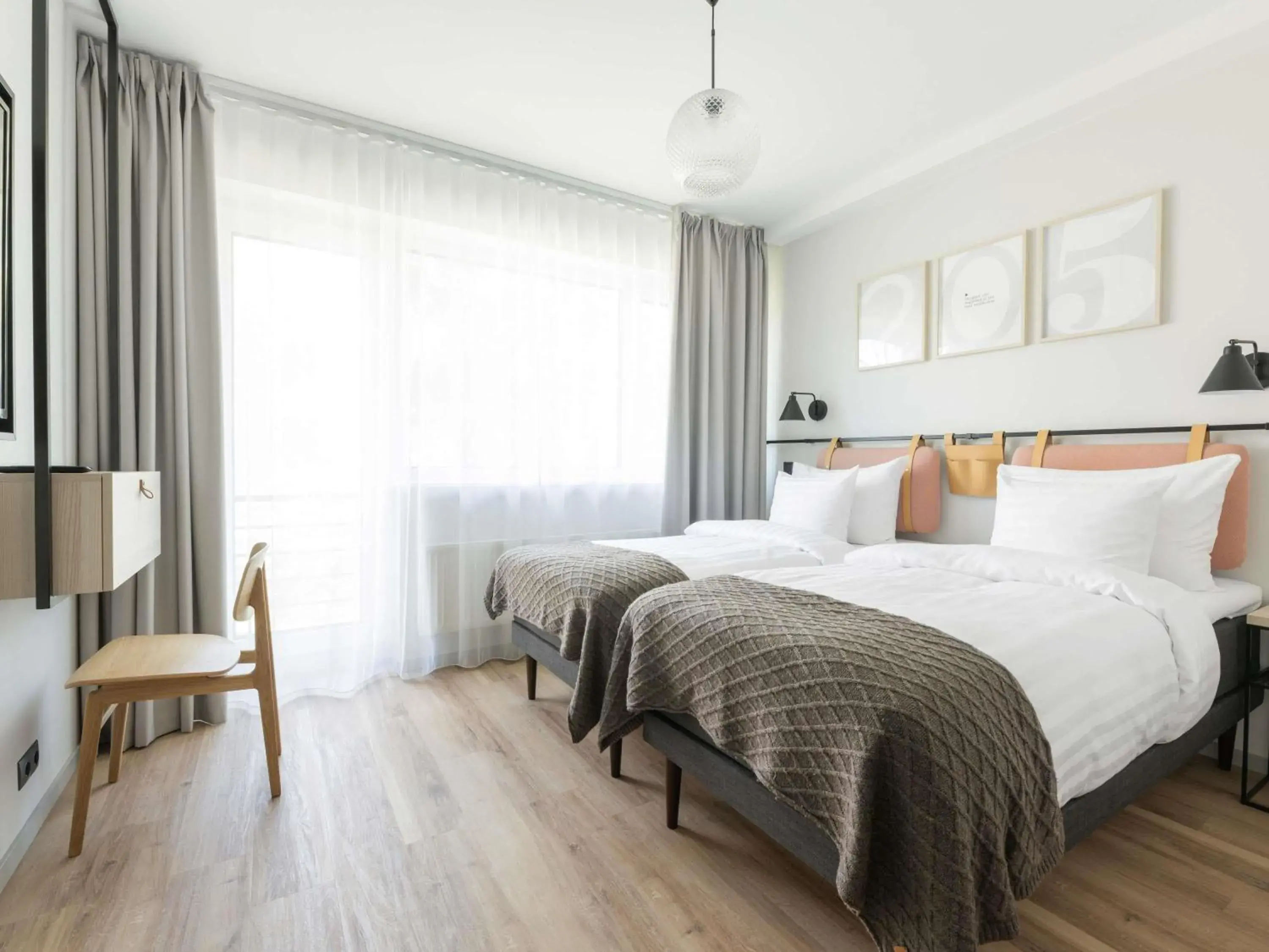 Bedroom, Bed in Oru Hub Hotel Tallinn - Handwritten Collection Bedroom, Bed in Oru Hub Hotel Tallinn - Handwritten Collection