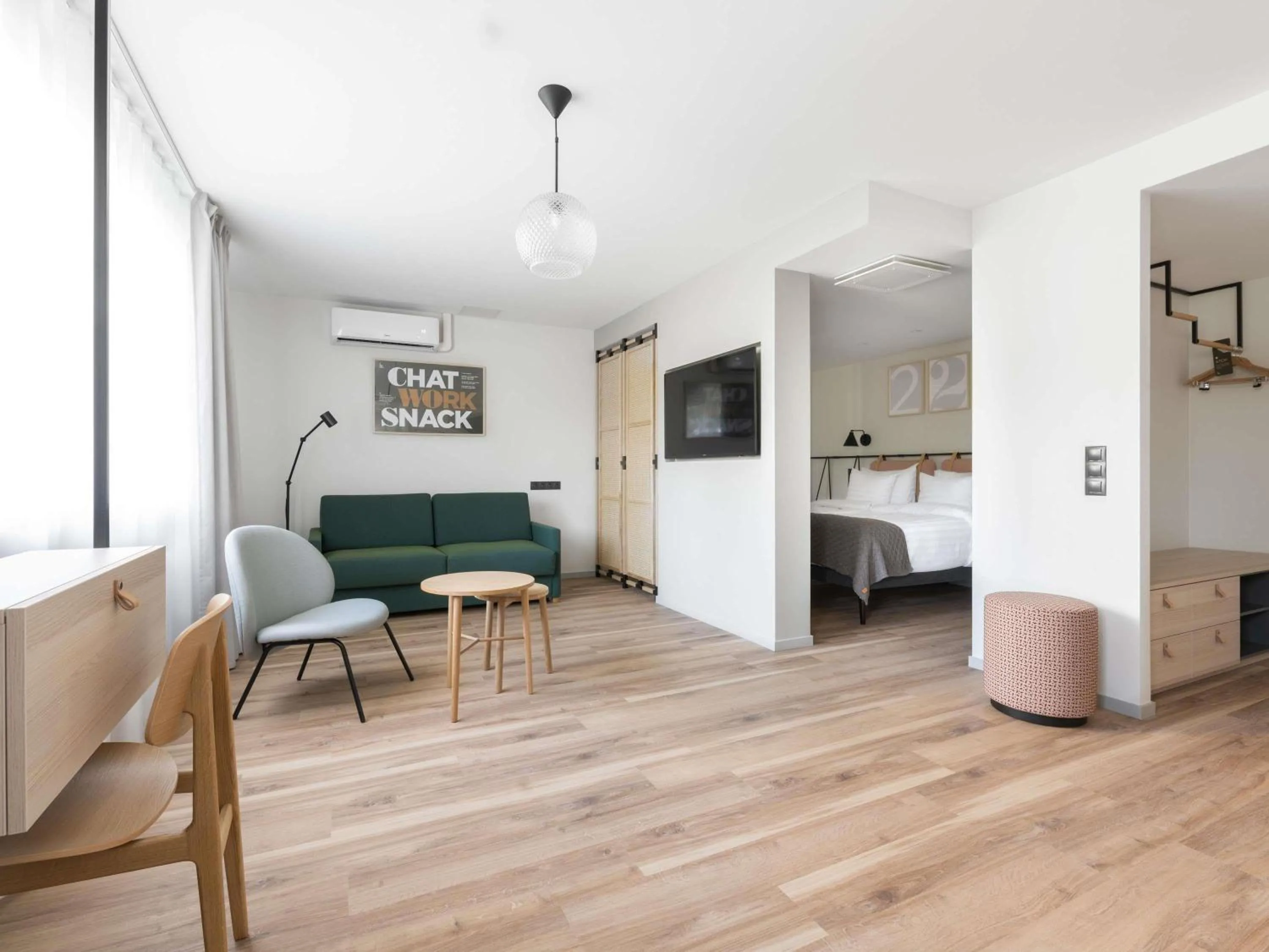 Bedroom in Oru Hub Hotel Tallinn - Handwritten Collection