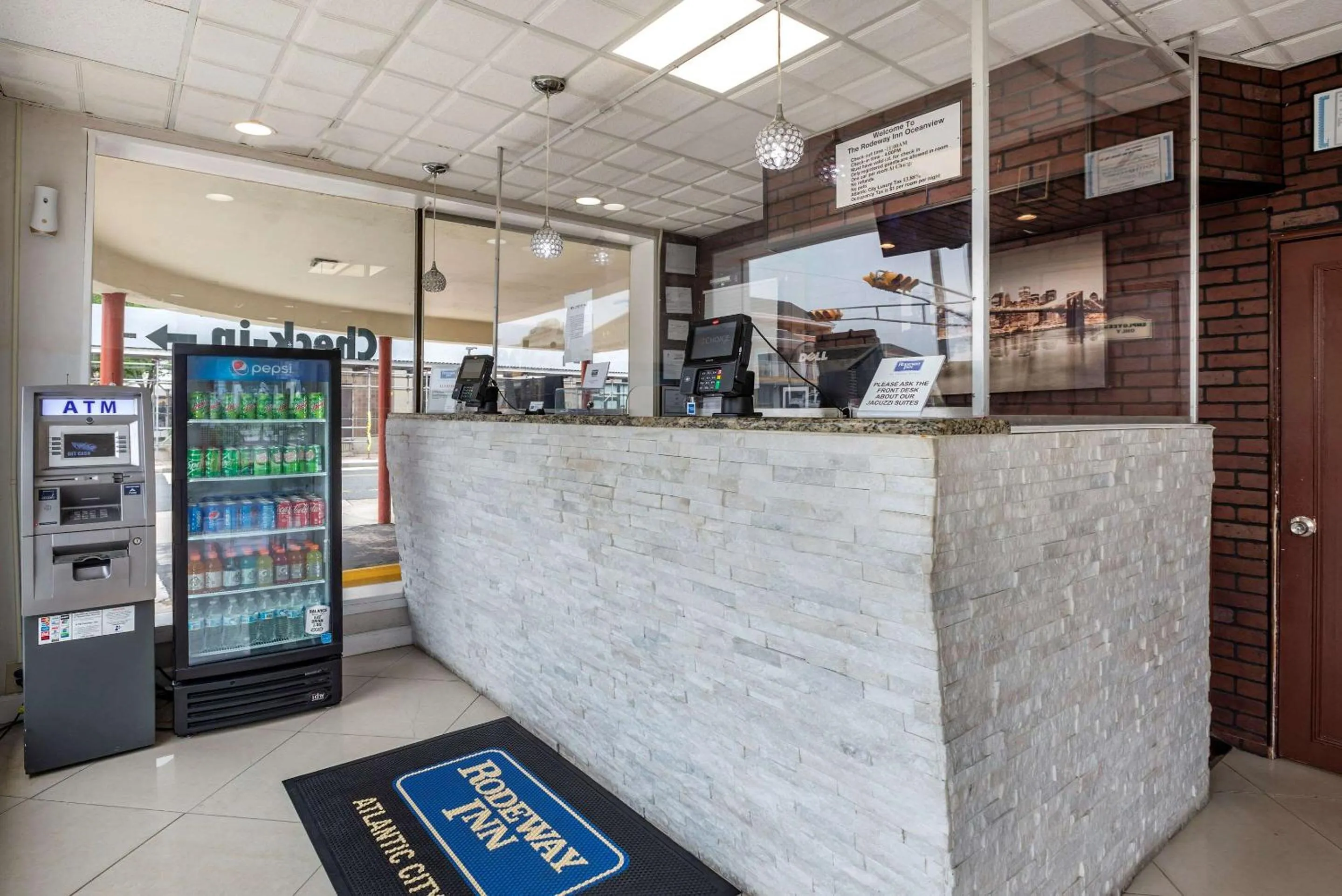 Lobby or reception in Rodeway Inn Oceanview