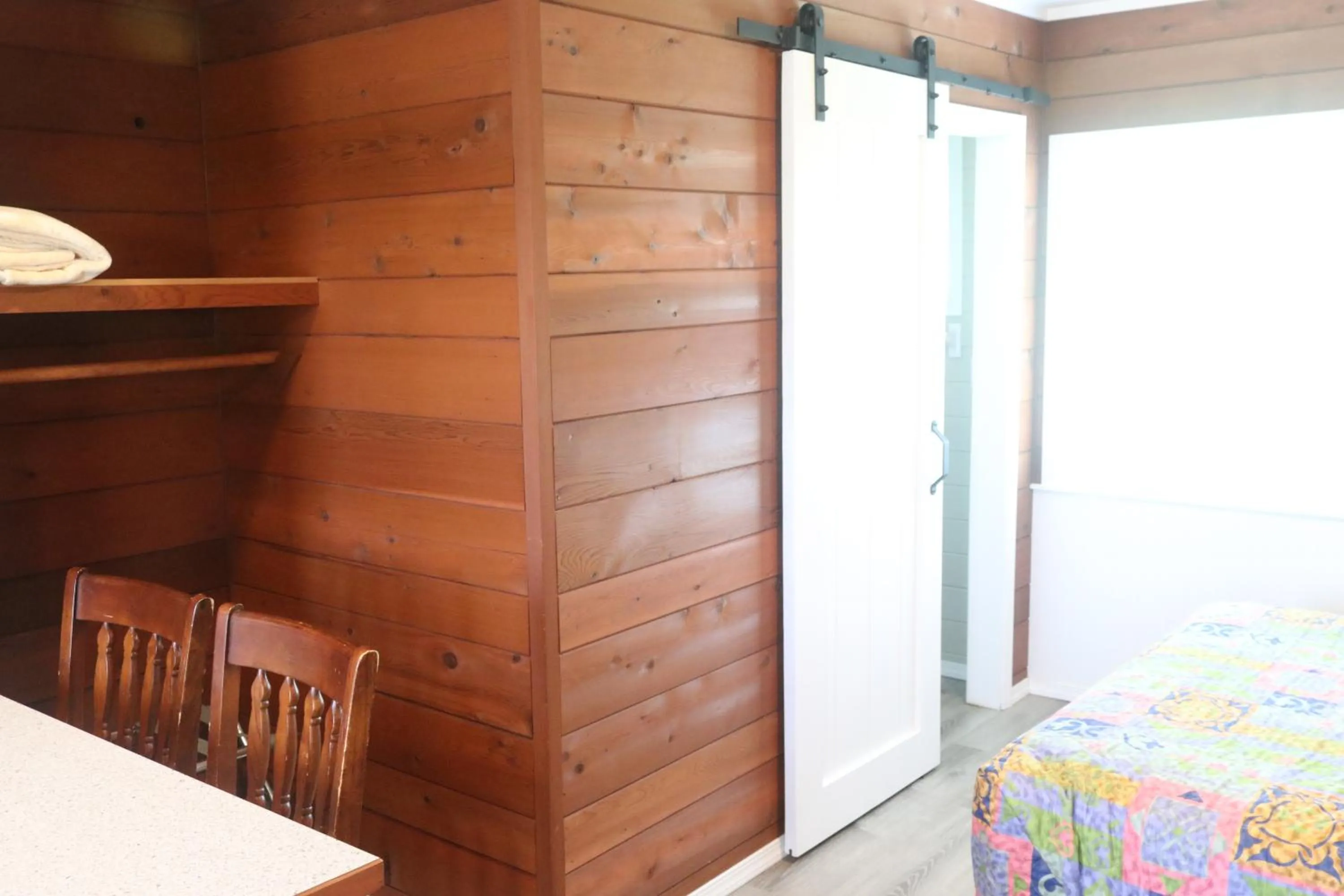 Bed in The Lowtide Motel