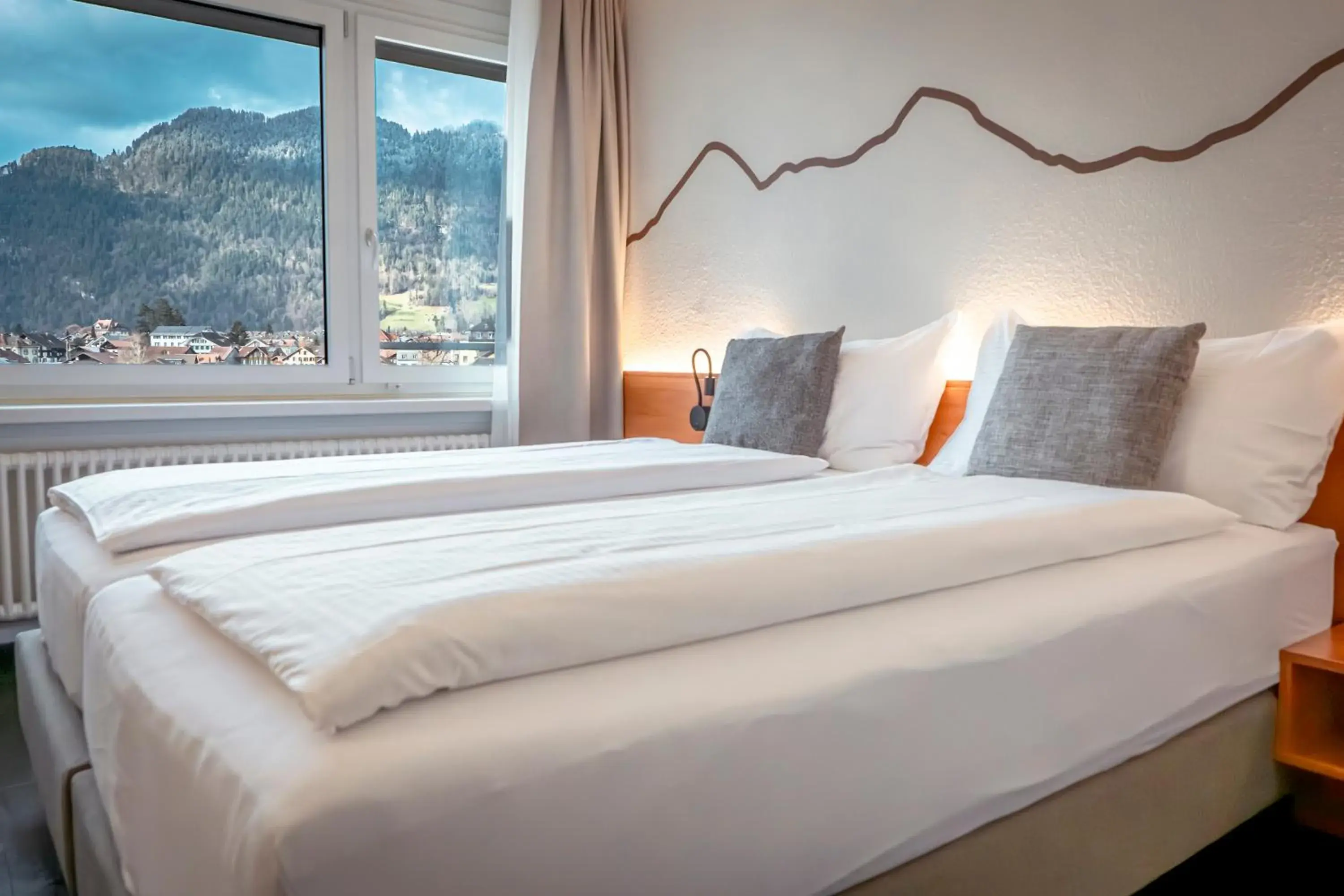 Bed in Hotel Merkur - West Station Bed in Hotel Merkur - West Station