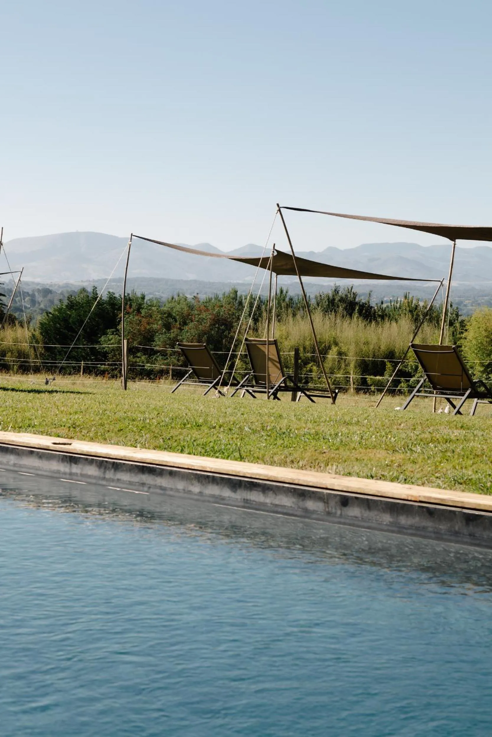 Swimming pool in Château du Clair de Lune - Boutique Luxury Hotel