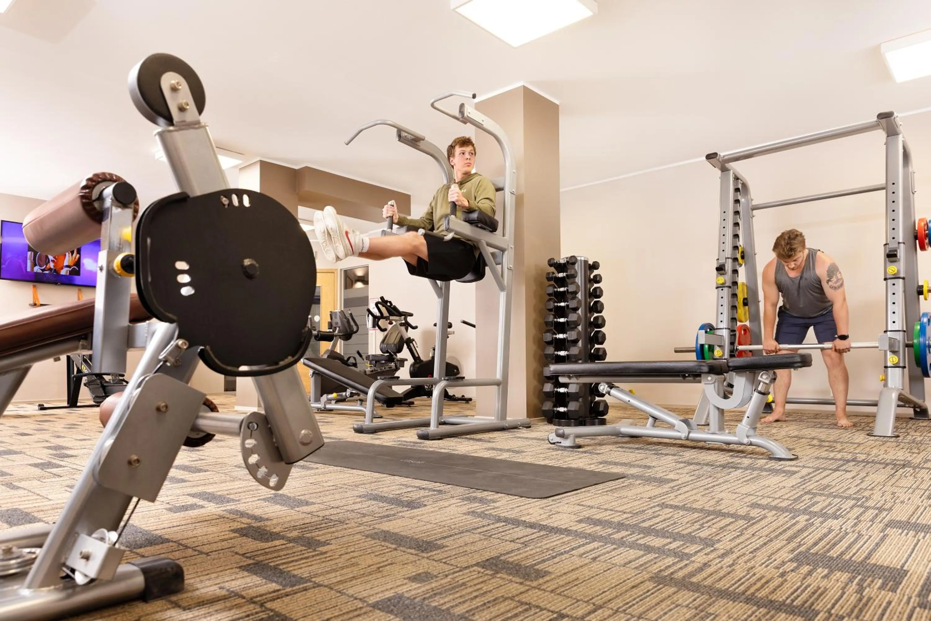 Fitness centre/facilities in Metropol Hotel