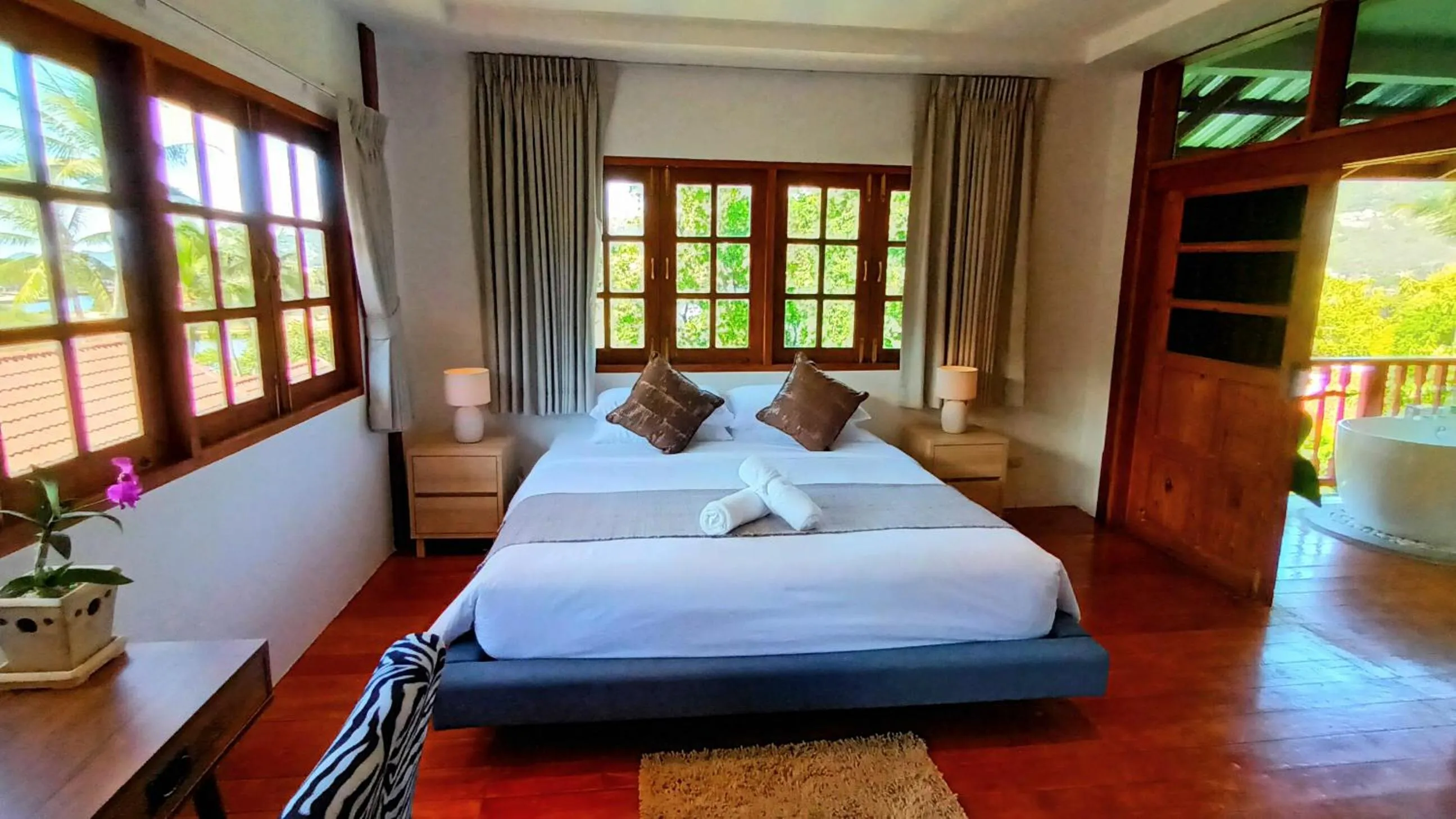 Bedroom, Bed in Alpha Gay Resort & Spa - Men Only