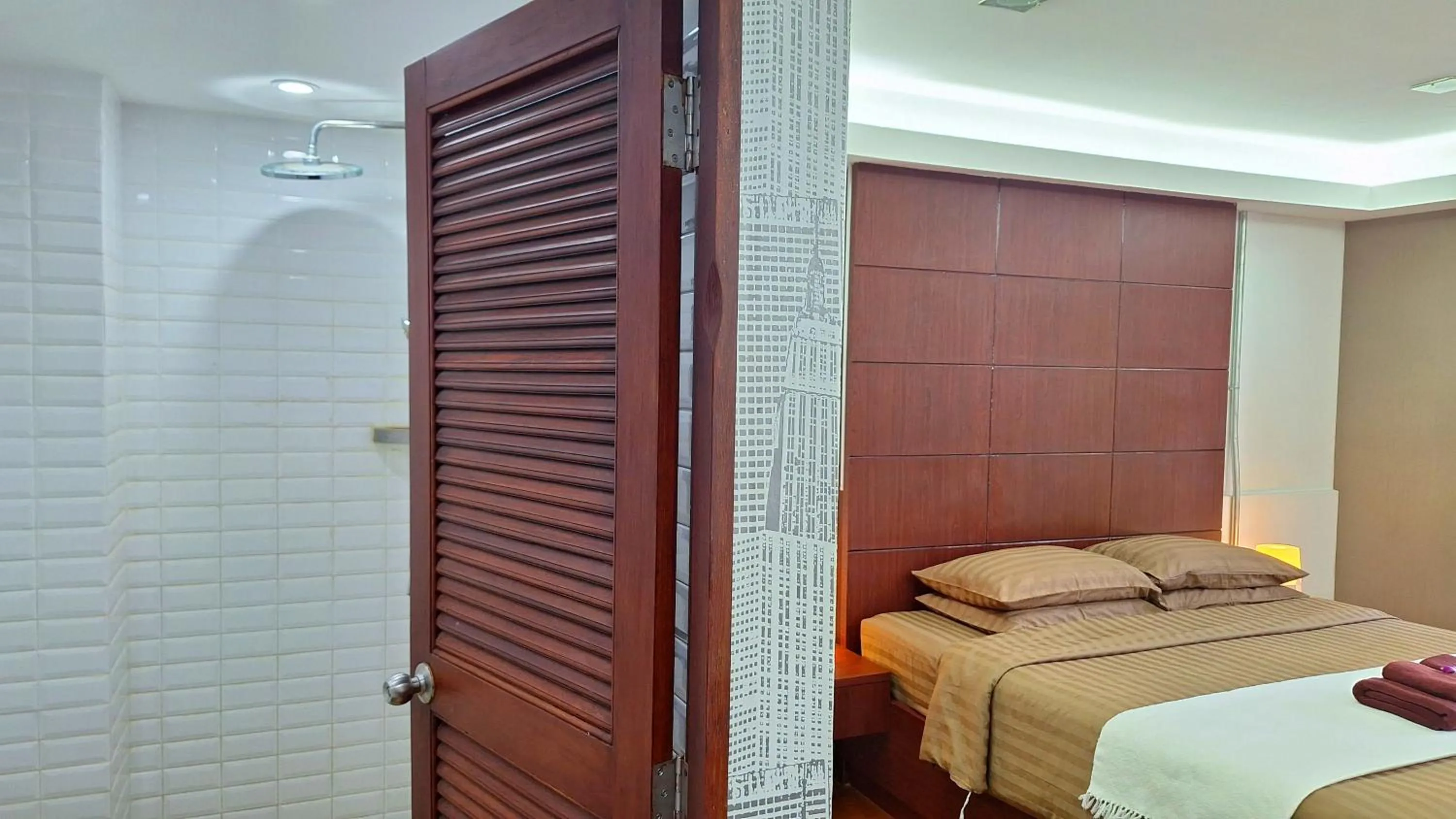 Bedroom, Bed in Alpha Gay Resort & Spa - Men Only