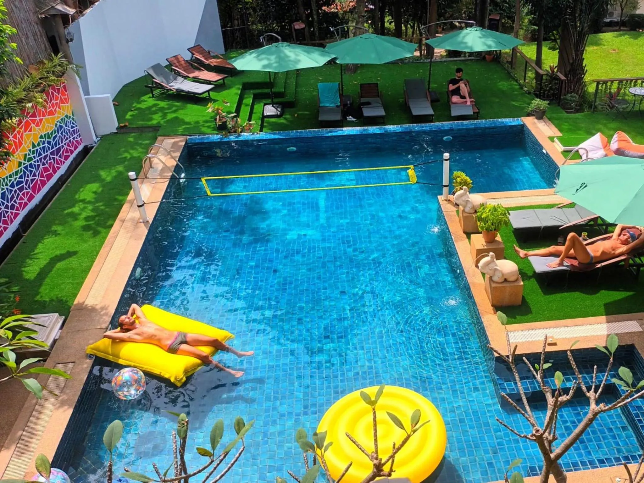 Swimming pool in Alpha Gay Resort & Spa - Men Only