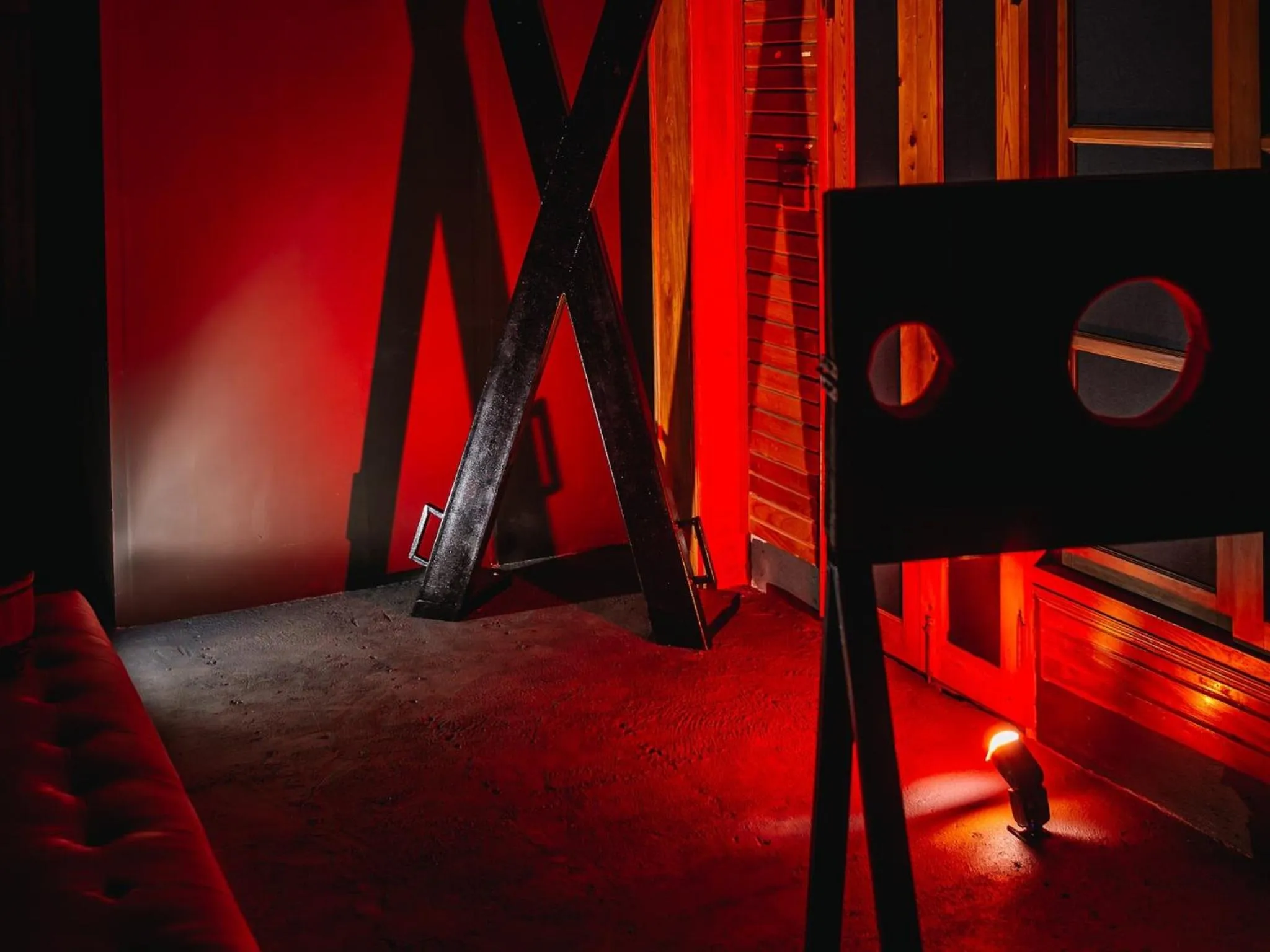 Communal lounge/ TV room in Alpha Gay Resort & Spa - Men Only