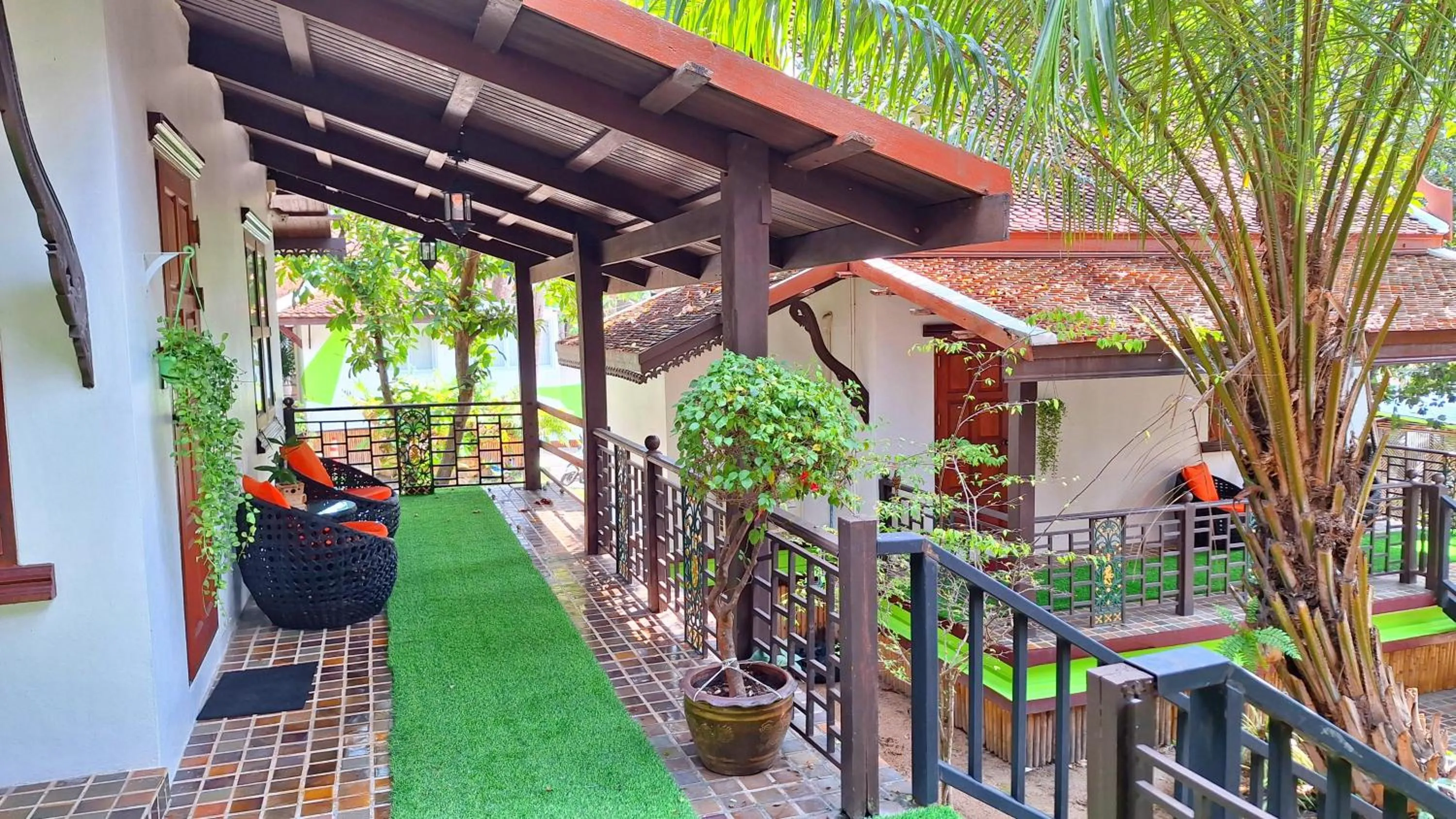 Balcony/Terrace in Alpha Gay Resort & Spa - Men Only